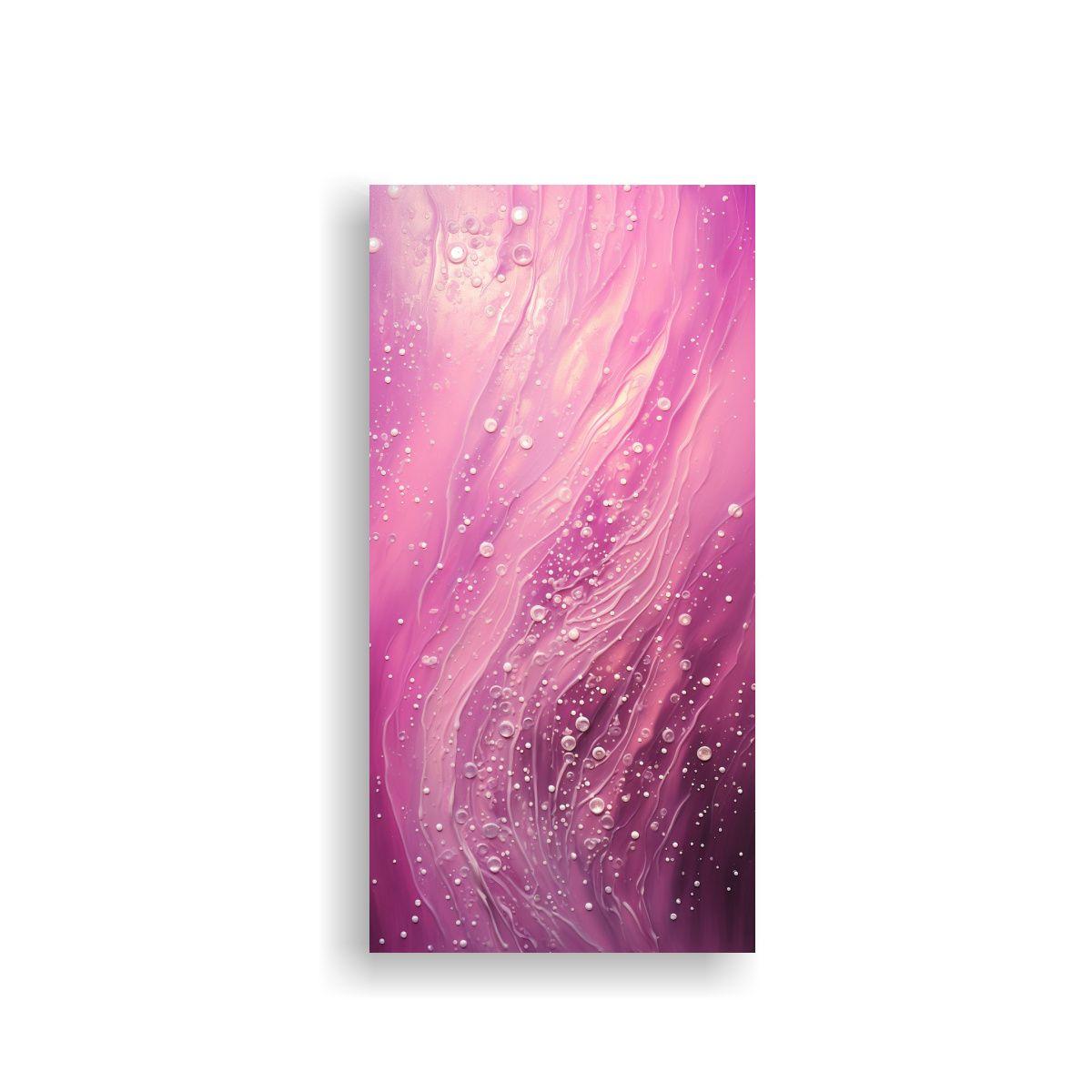 Pintura De Pared Movimiento Luminoso Con Técnica 40x80cm-0