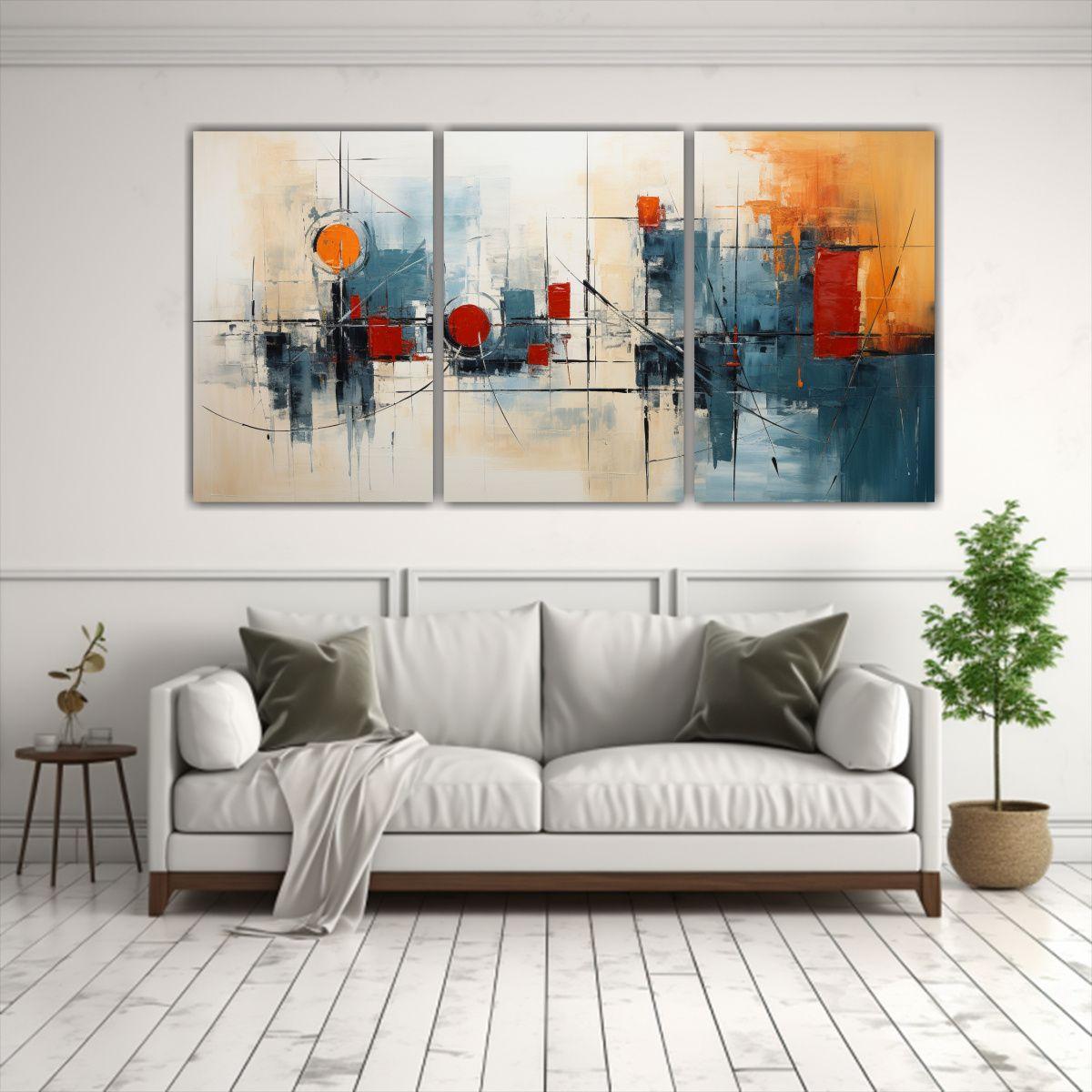 Pintura En Bastidor De Alta Calidad Con Temática 90x45 Cm-2