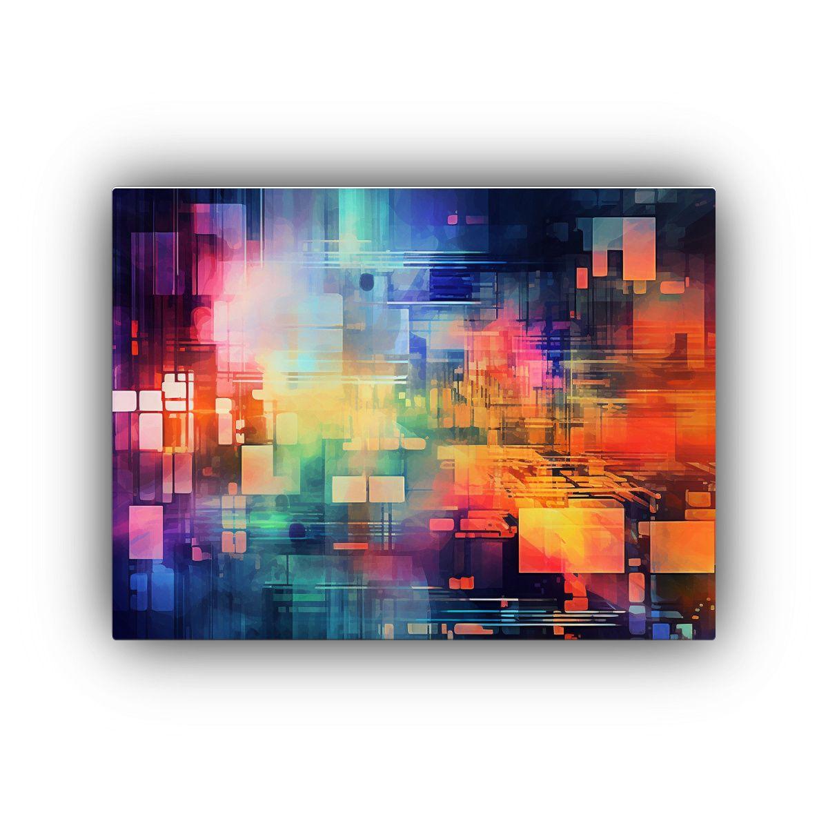 Diseño De Fondo Moderno Y Vibrante Abstracto Para Decoraci 65x50cm-0