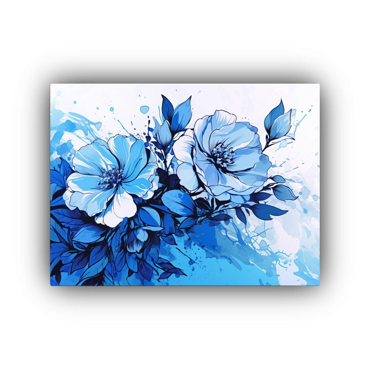 Pinturas Decorativas En Estilo Neonoir Con Contraste De Colo 65x50cm-0