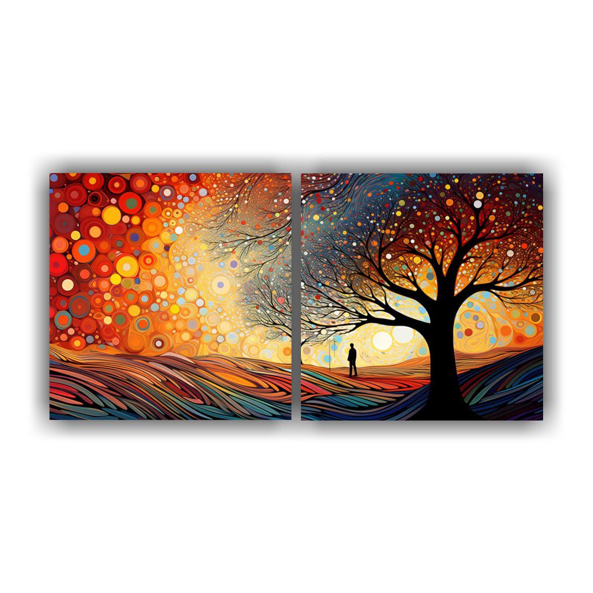 Lienzos De Tela Con Imagen Motivo Abstracto 160x80 Cm-0