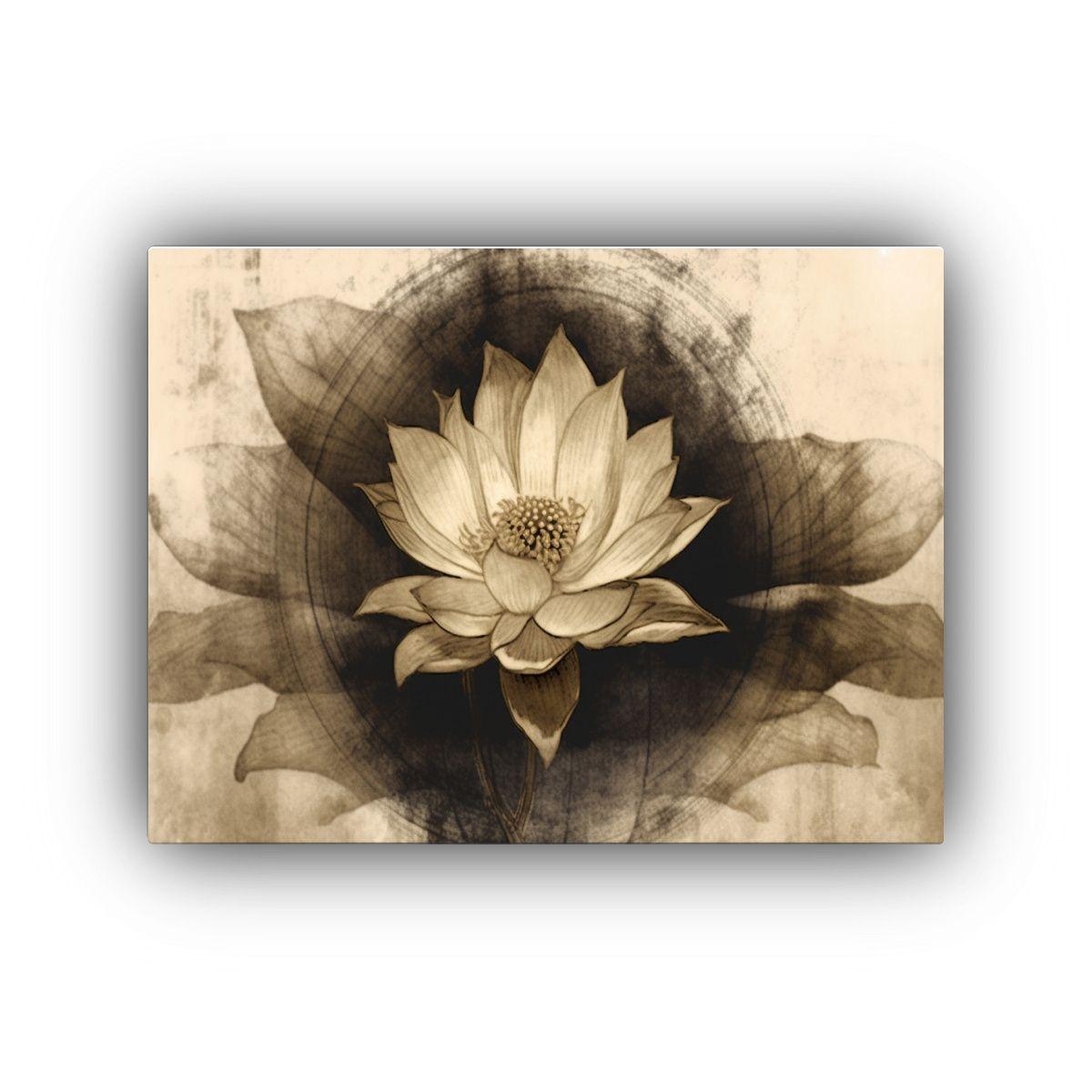 Cuadro Hermoso Combinación De Pintura China En Tinta Negra  40x30cm-0