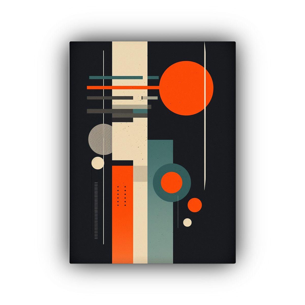 Cuadro Inspirador Alegría Estilo Gráfico 20x30cm-0