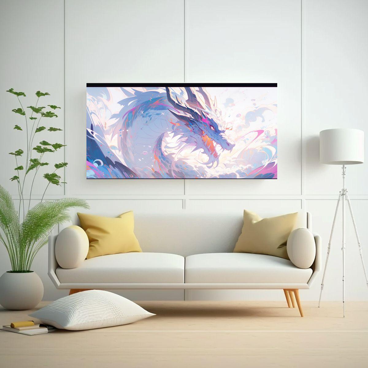 Pintura Decorativa: Composición Estética De Un D 60x30cm-2
