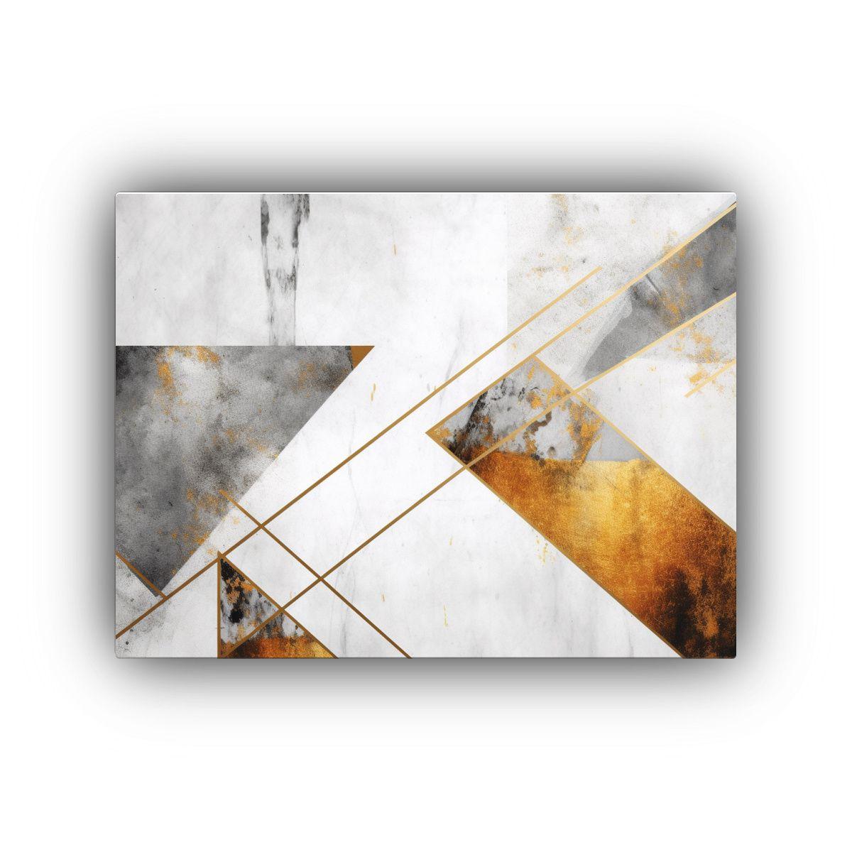 Papel Tapiz Grunge Abstracto Geométrico En Movimiento. 50x40cm-0