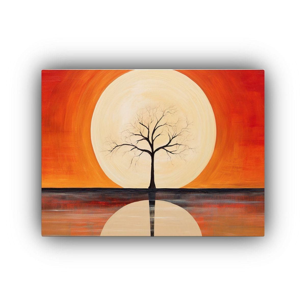 Pintura Minimalista Y Elegante Que Transmite El Alma. 40x30cm-0