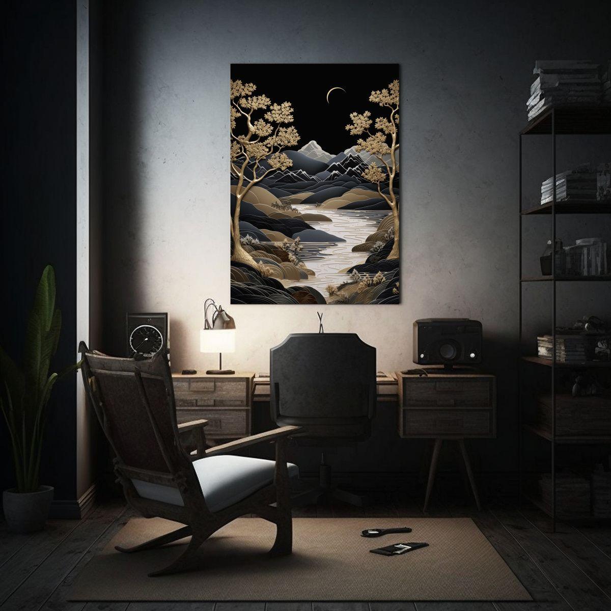 Pinturas De Arte En Tela Sublimada Con Estética Hermosa De  80x120cm-2