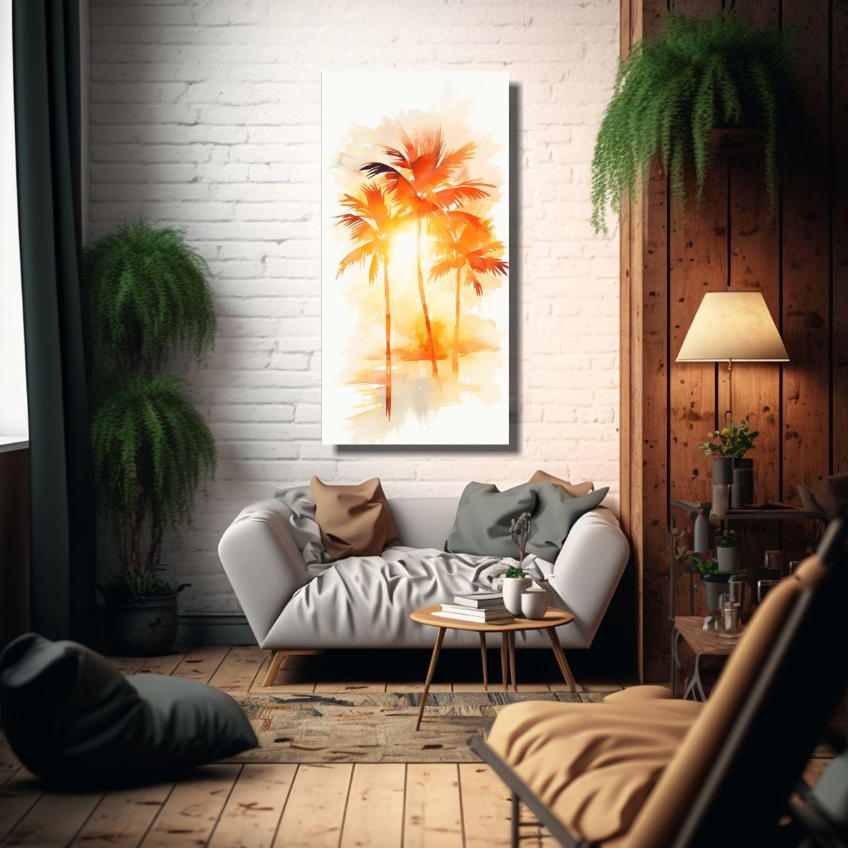 Pinturas Decorativas De Lienzo Moderno Estilo 20x40 Cm-2
