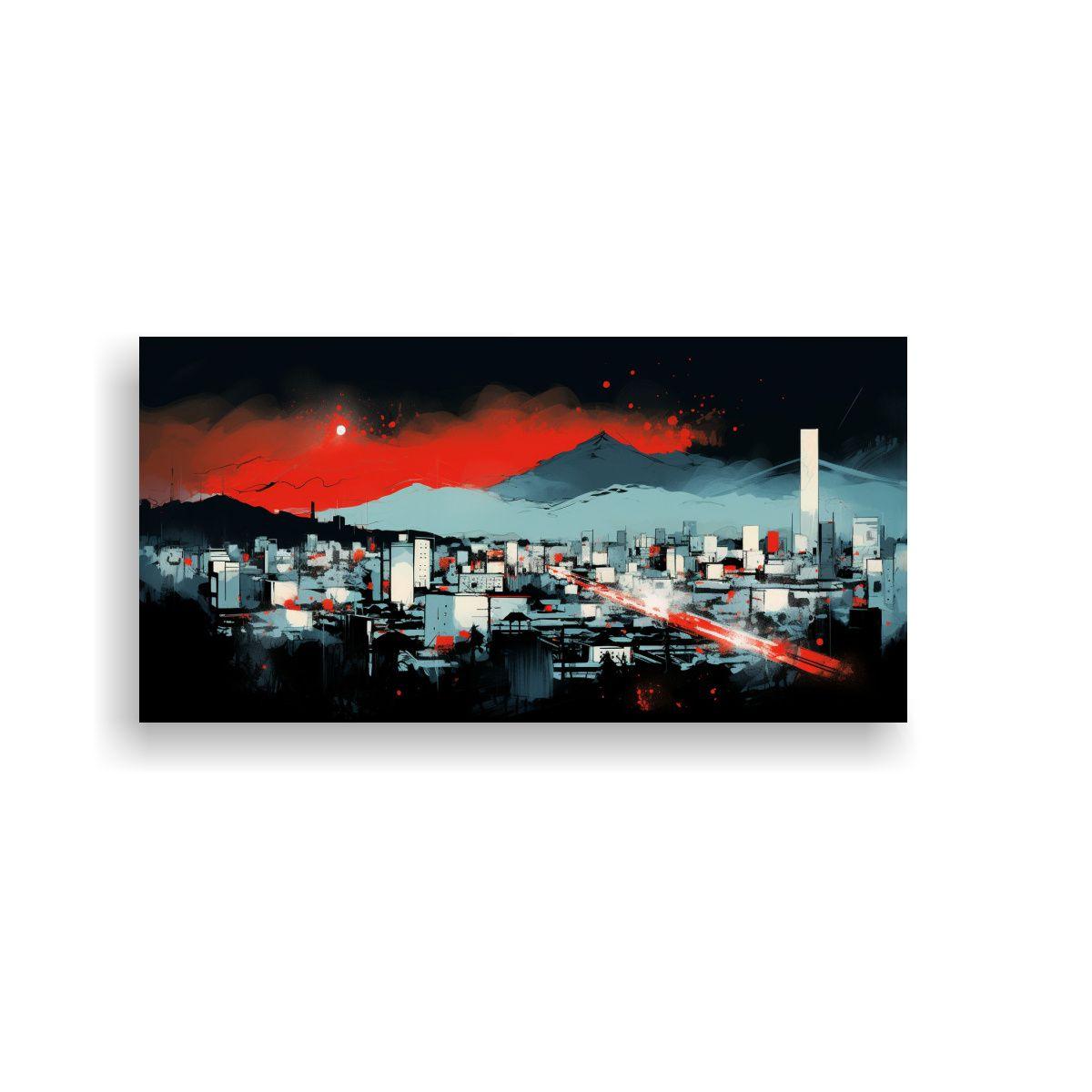 Pinturas Decorativas En Blanco Con Atmósfera 160x80 Cm-0