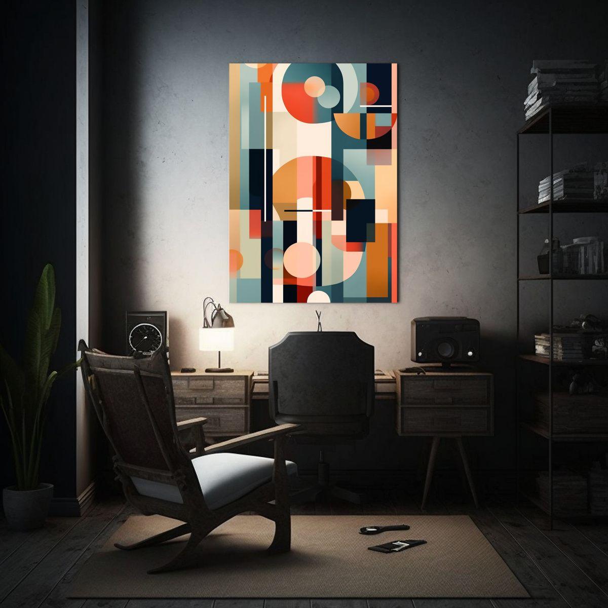 Arte Abstracto De Lienzo Con Imagen Armónica 30x45 Cm-2