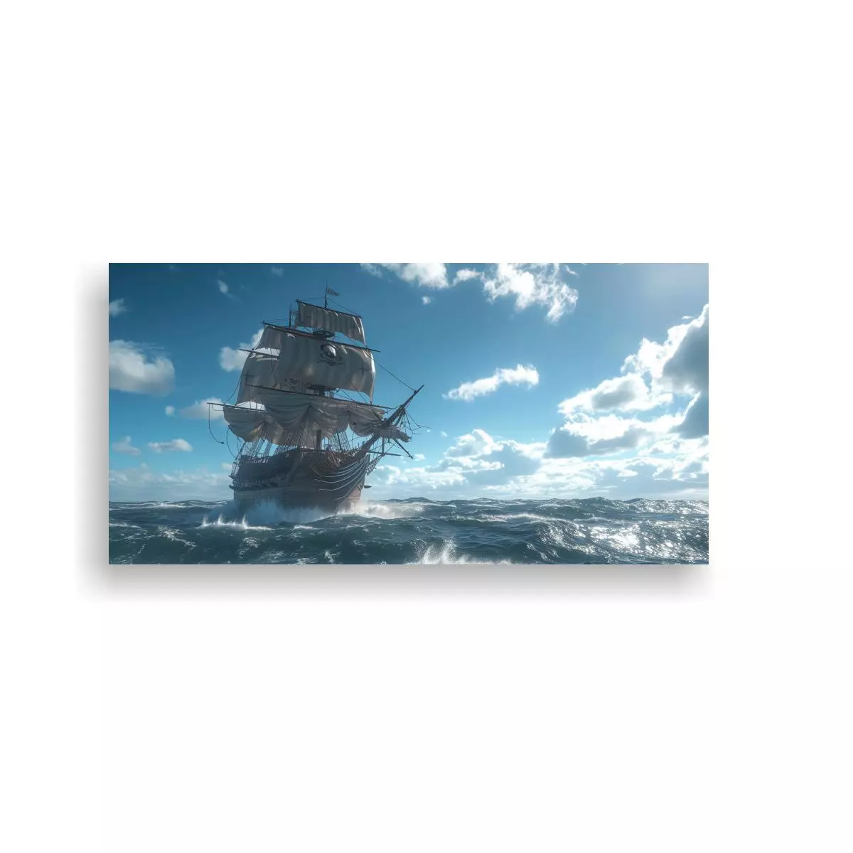 Pinturas Decorativas Clásicas De Arte: Pirata 80x40cm-0