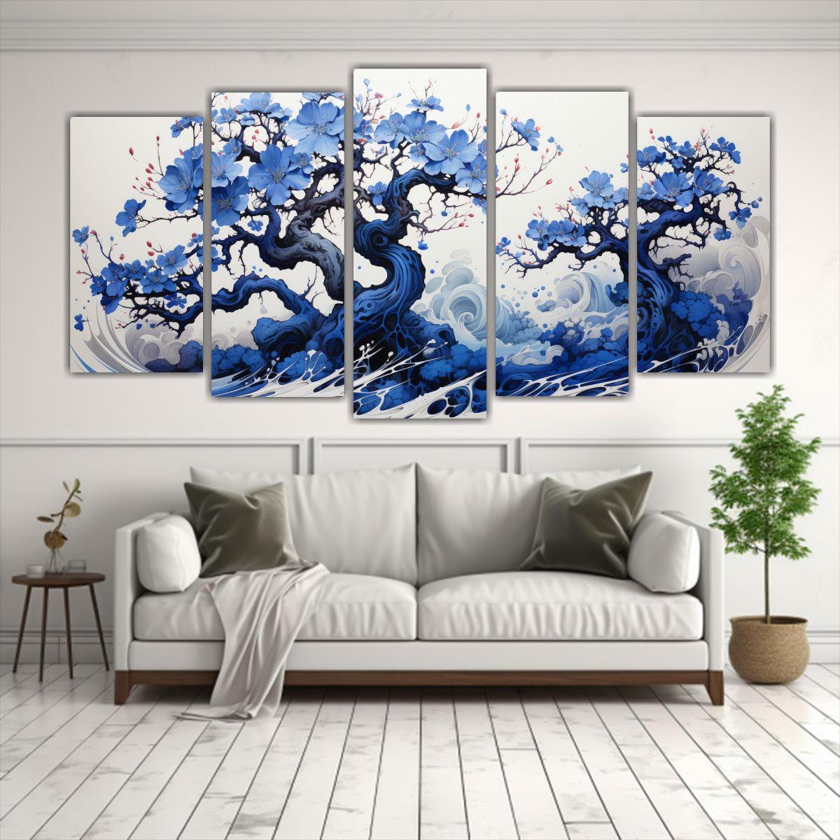 Pinturas Decorativas Vanguardistas Del árbol De 250x125 Cm-2