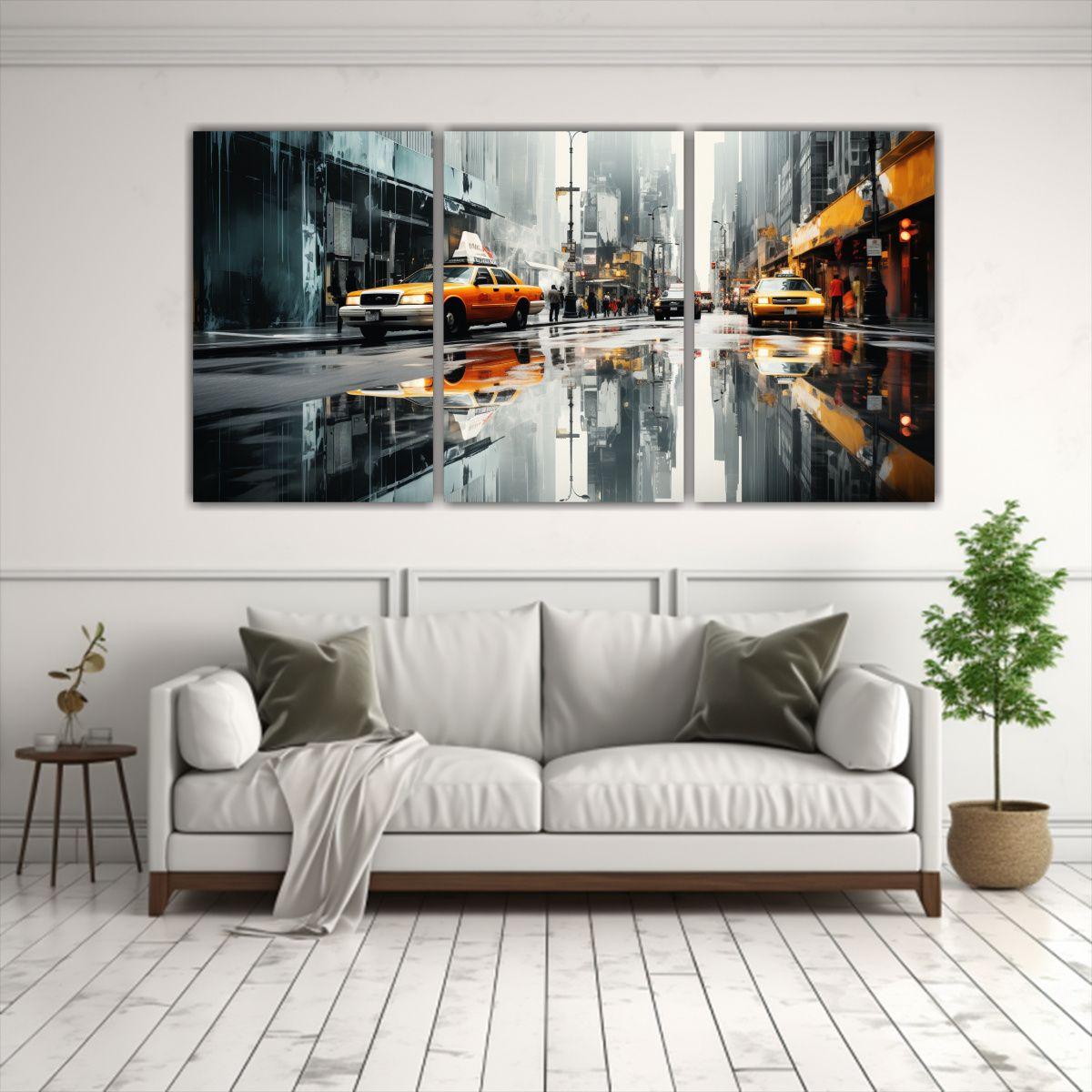 Pinturas De Decoración En El Estilo De Wassily 120x60 Cm-2
