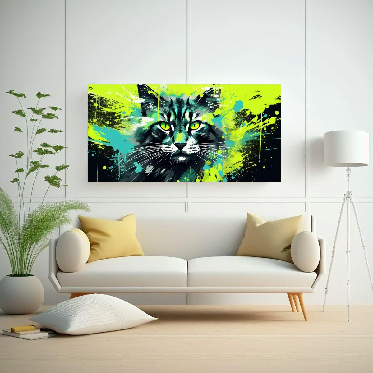 Pintura Decorativa: Arte Fotografía Personalidad 60x30cm-2