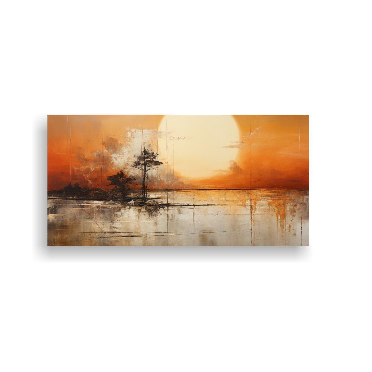 Pinturas Abstractas Modernas Con Composición 100x50 Cm-0