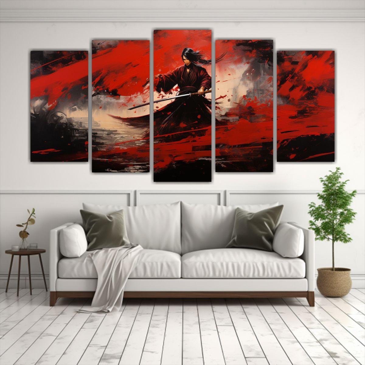 Pinturas De Decoración Abstracta De Concepto 200x100 Cm-2