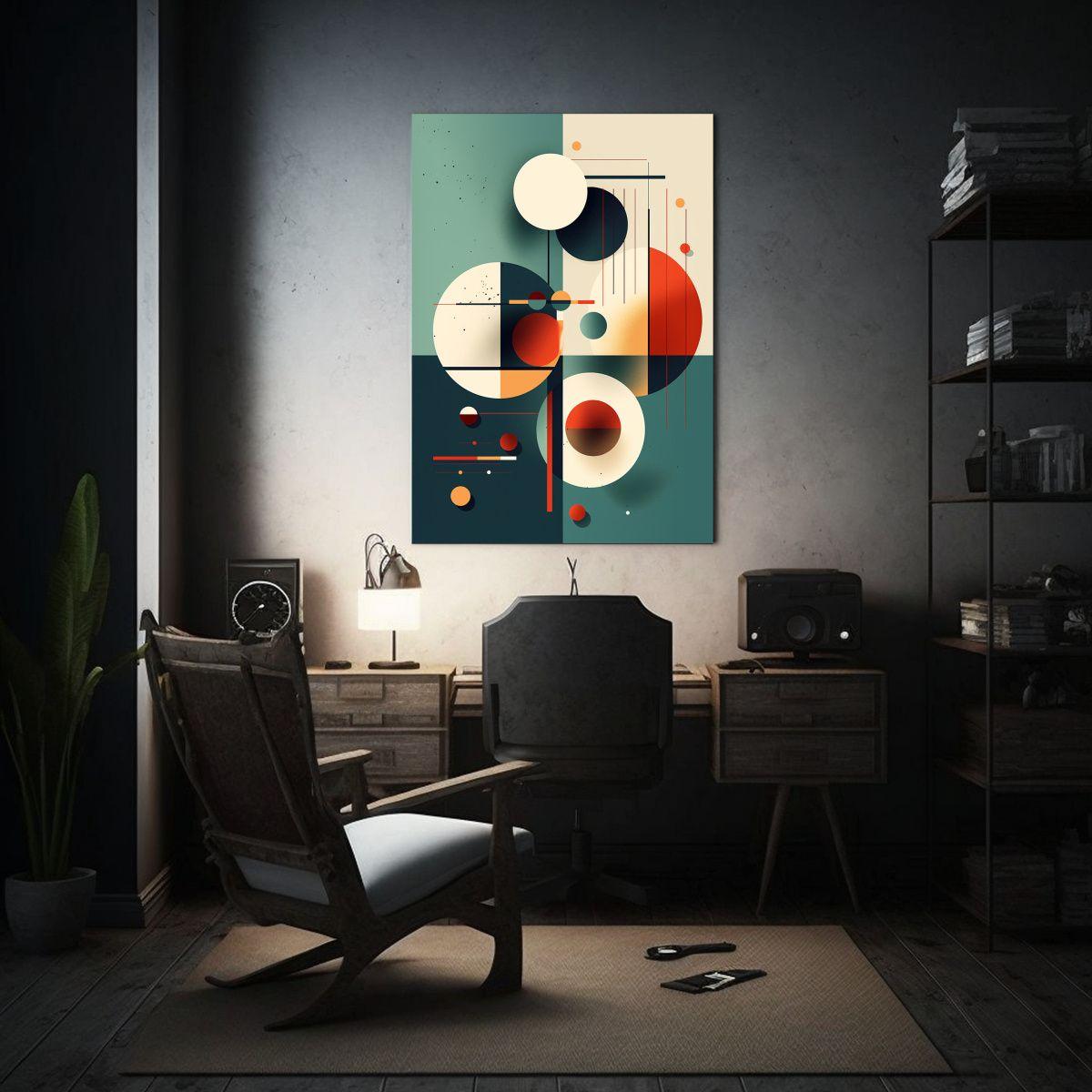 Cuadro Abstracto Intenso Con Profundidad Y 80x120cm-2