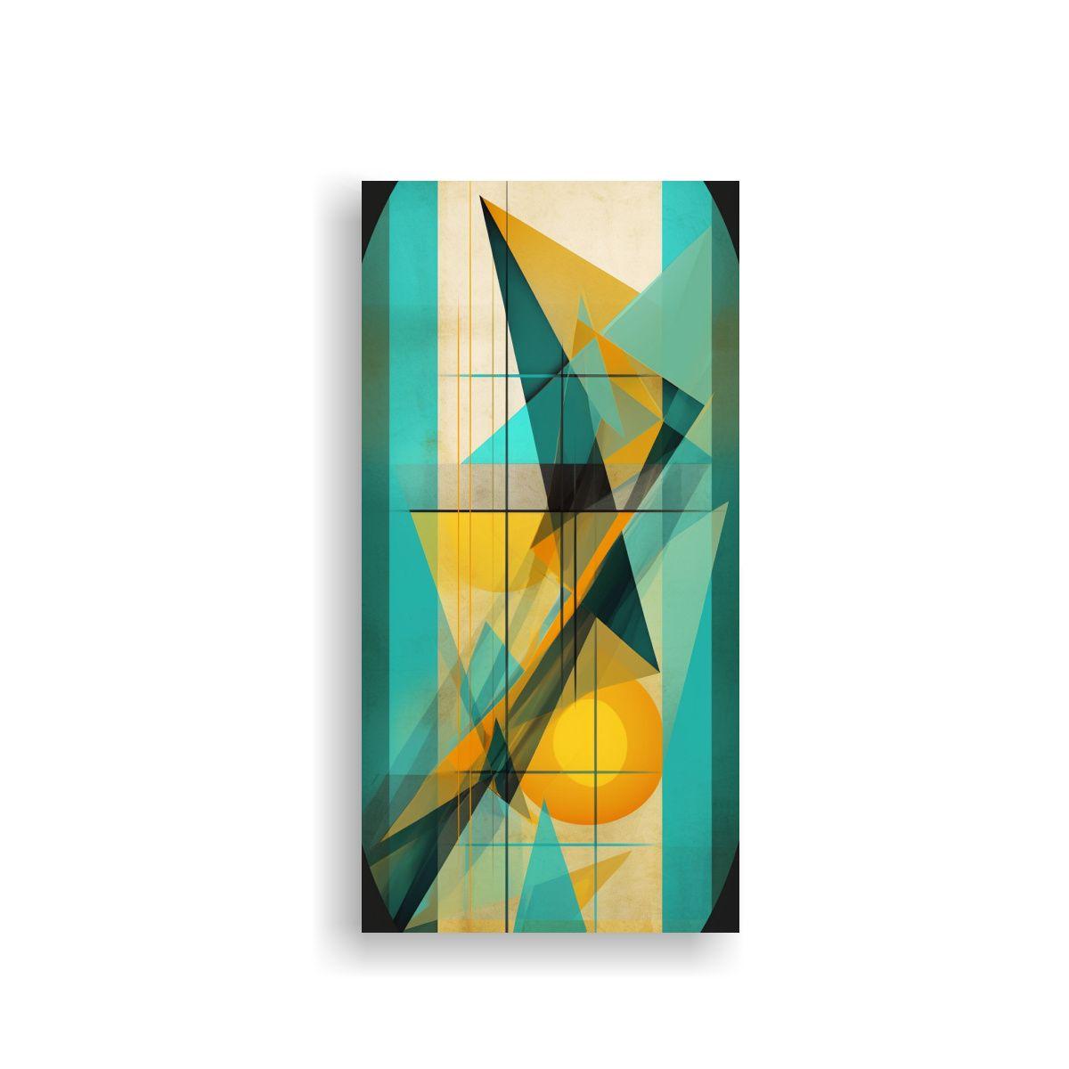 Pinturas Decorativas Con Líneas Abstractas Y 40x80 Cm-0