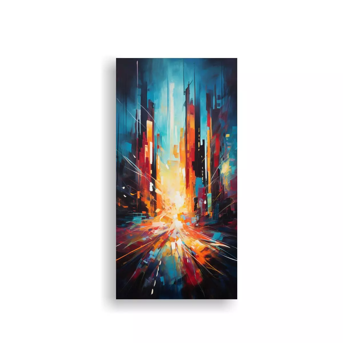 Cuadro De Arte De Pared Tonos Relieve Baile 60x120cm-0