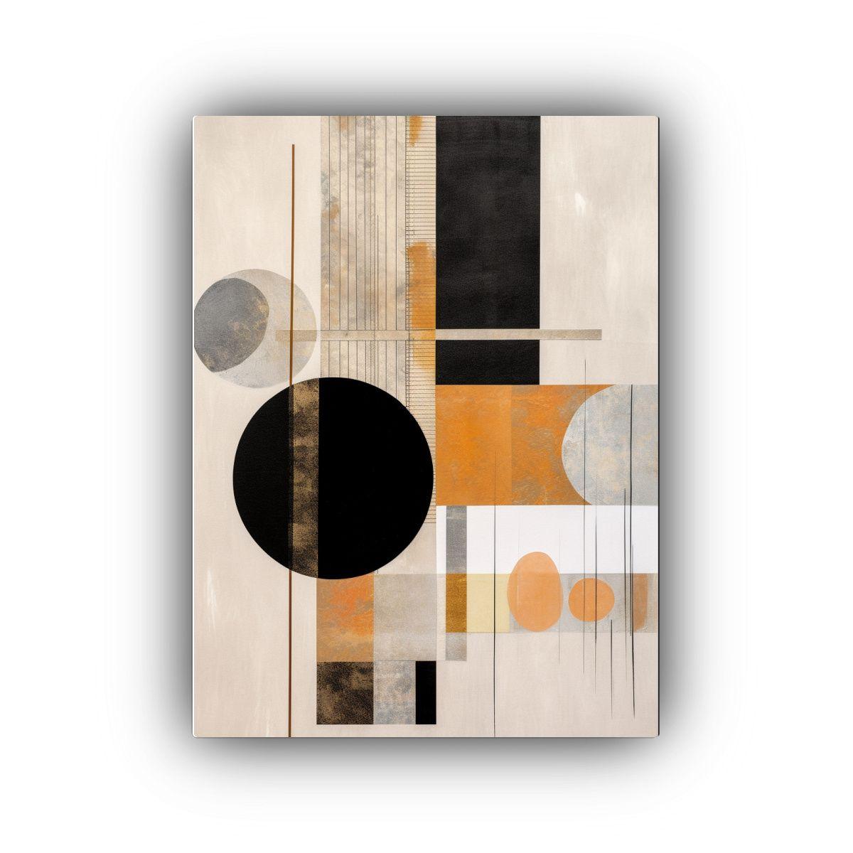 Cuadro Decorativo Abstracto Vida, Collage De Dos 40x60 Cm-0