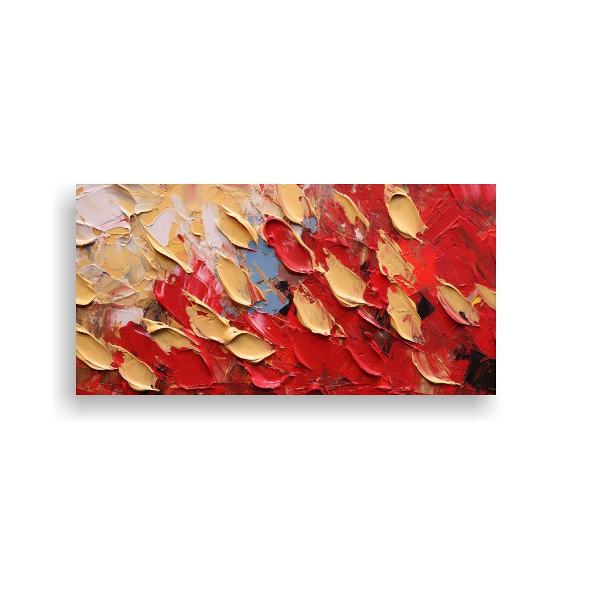 Pintura Abstracta En Estilo óleo Con Textura 160x80cm-0