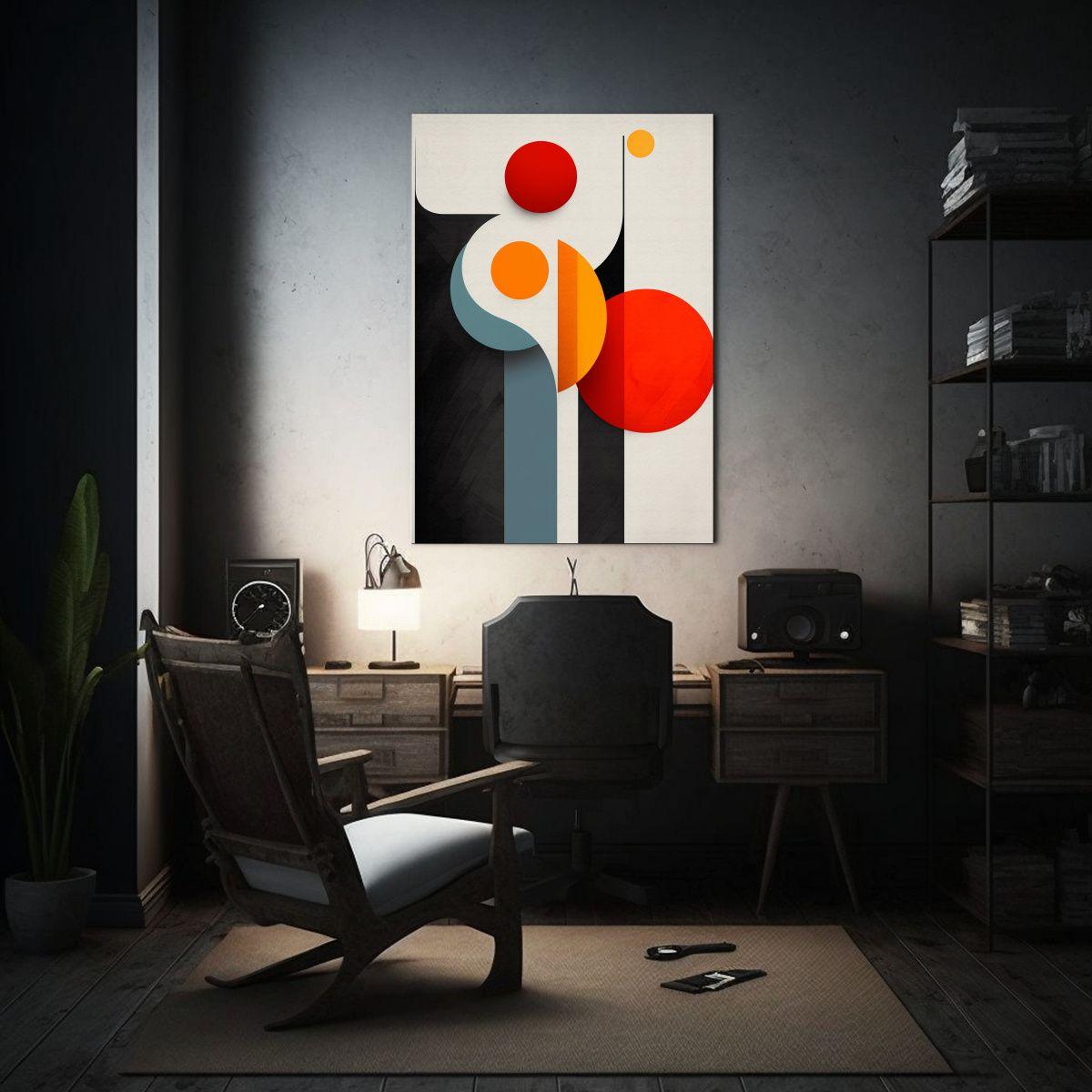 Pintura Decorativa Lienzo Hermoso Época Arte 20x30cm-2