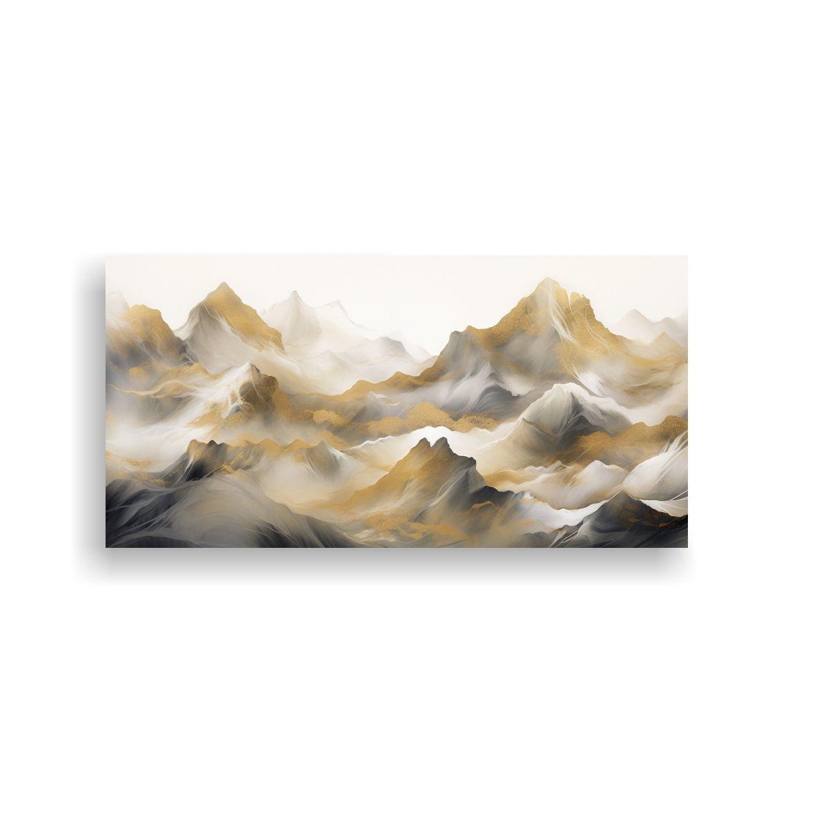 Paisaje De Montaña Abstracto Y Exclusivo Para 140x70cm-0