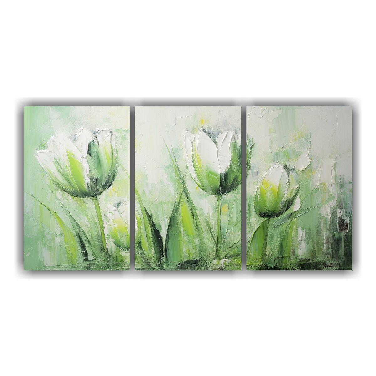 Pintura En Lienzo Estilo Naturaleza Viva: 150x75 Cm-0