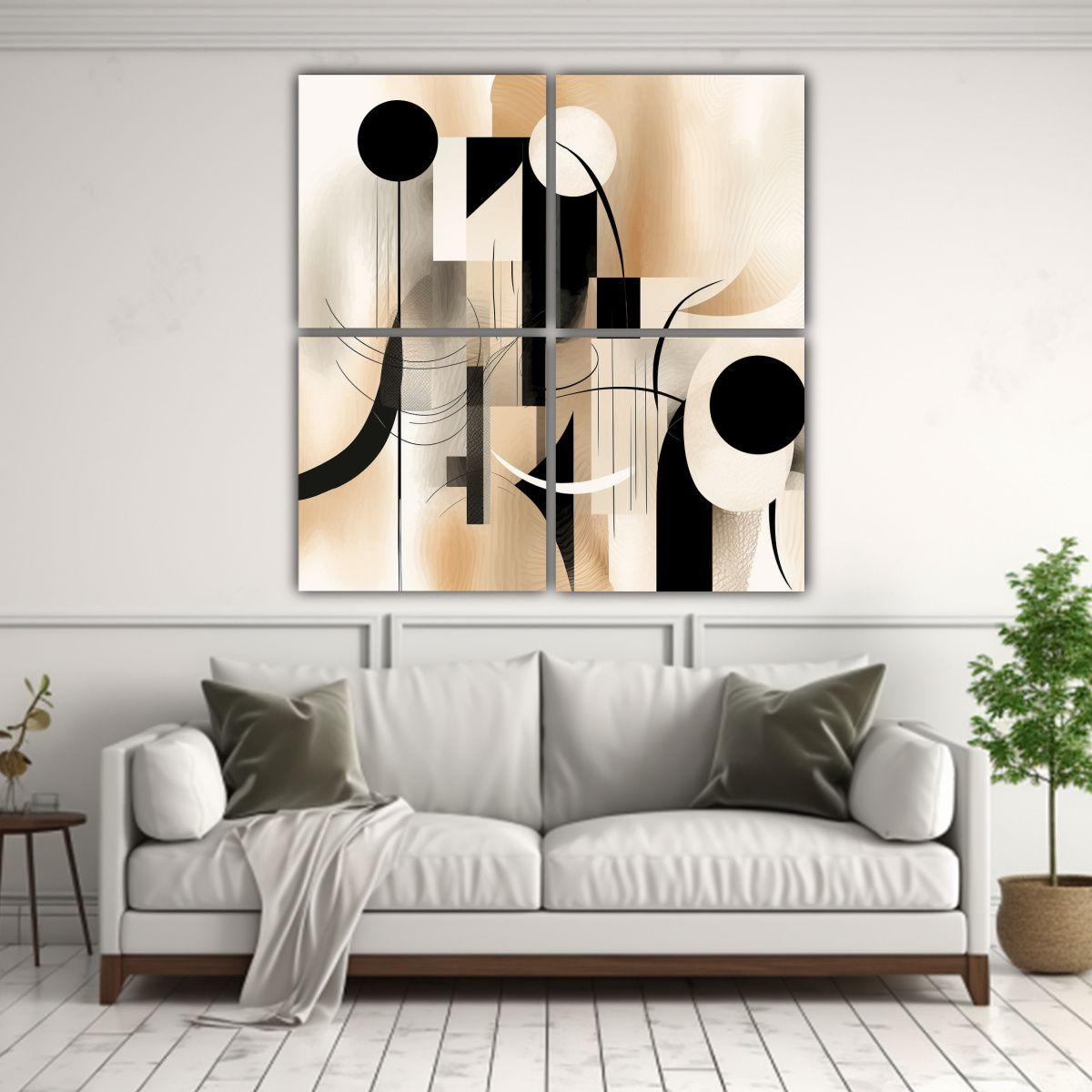 Pinturas Decorativas Con Bocetos De Arte Digital 40x40 Cm-2