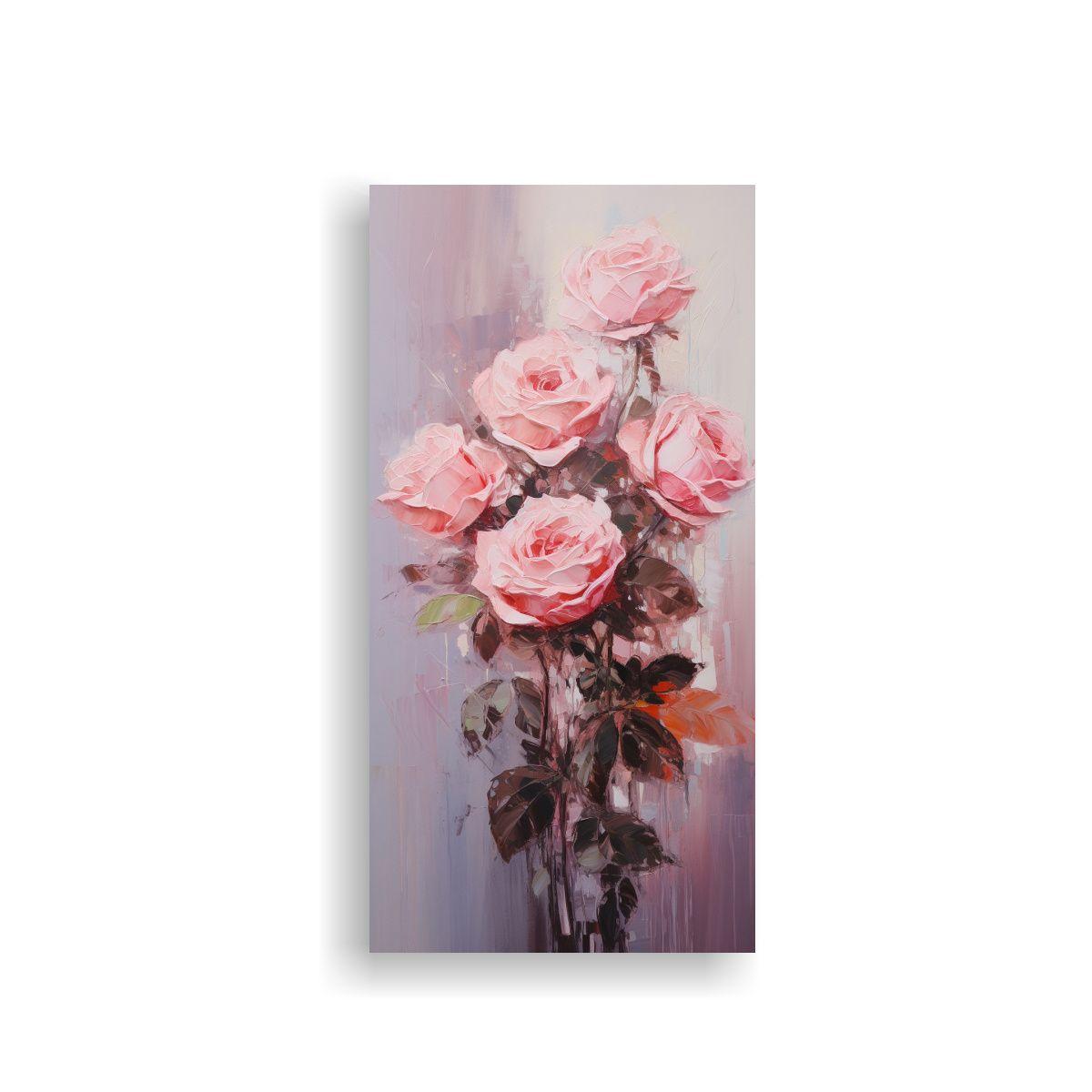 Pintura En Lienzo De Perspectiva Hermosa Con 60x120cm-0