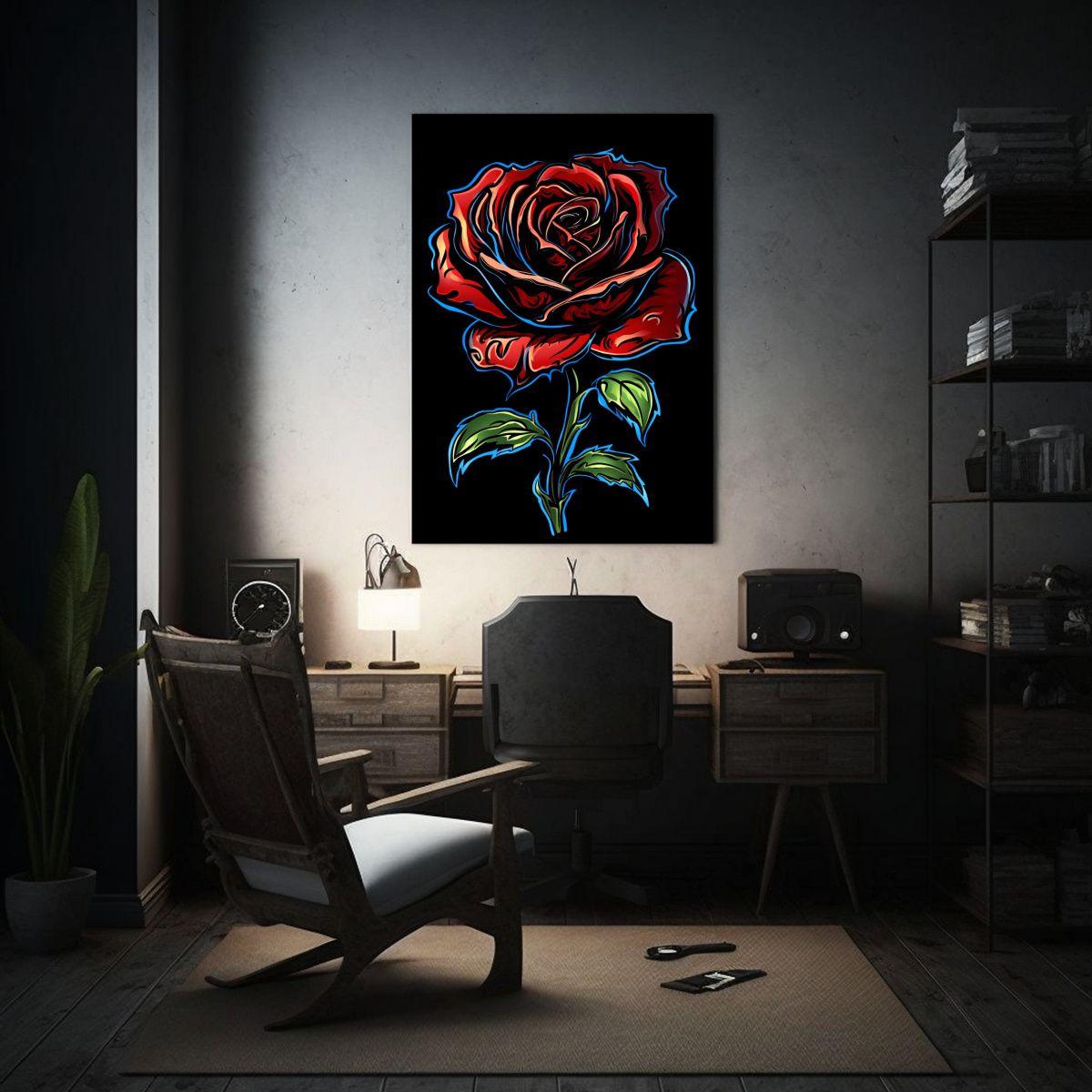 Lienzo De Tela Con Imagen Resistente En Estilo 50x65cm-2