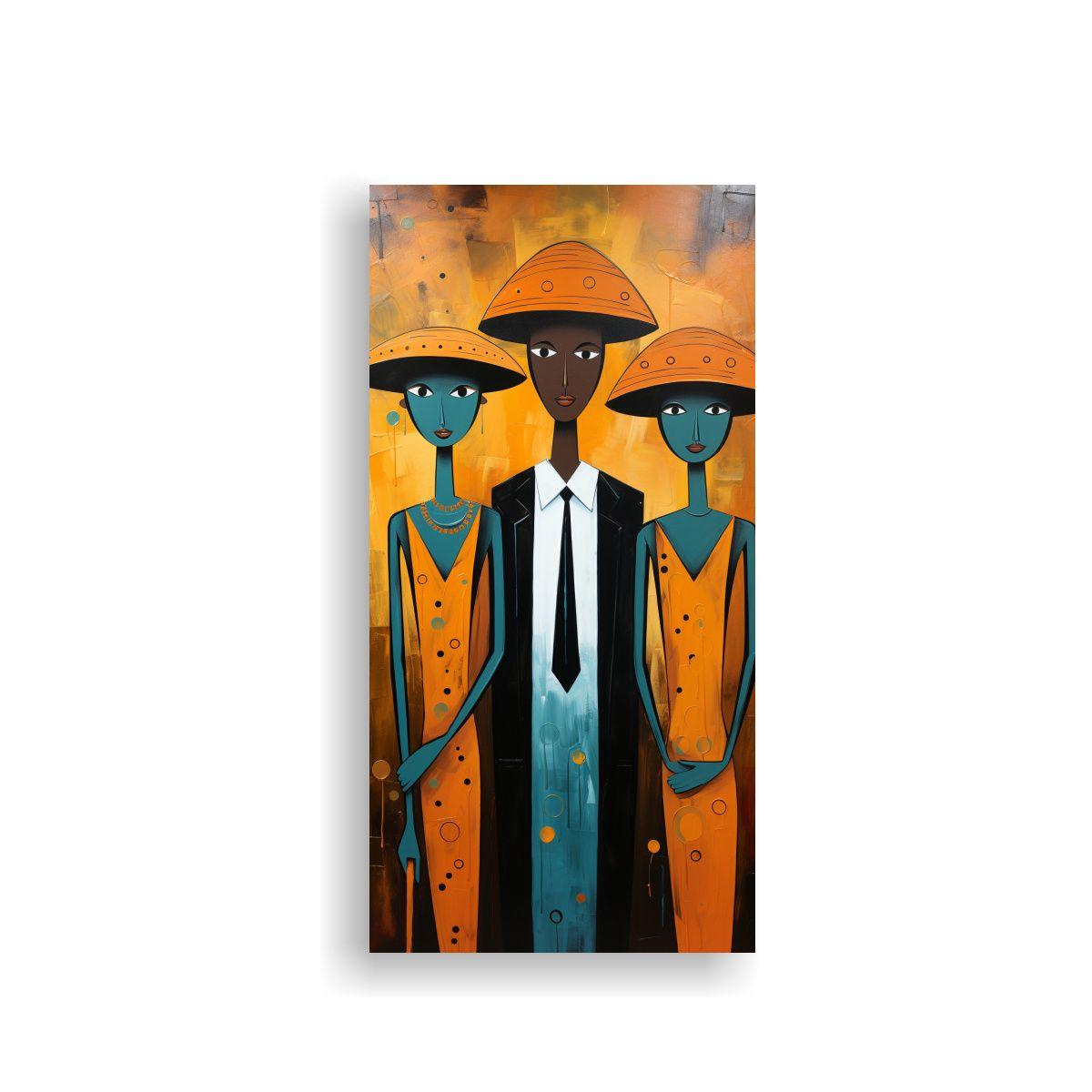 Pintura Minimalista Crea Una Obra Fascinante 20x40cm-0
