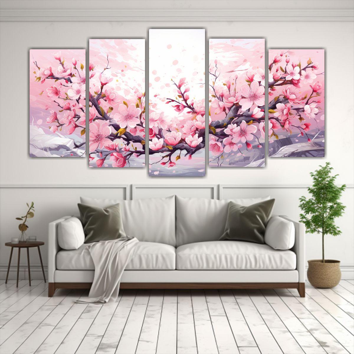 Pinturas De Decoración De Temática De Un árbol 150x75 Cm-2