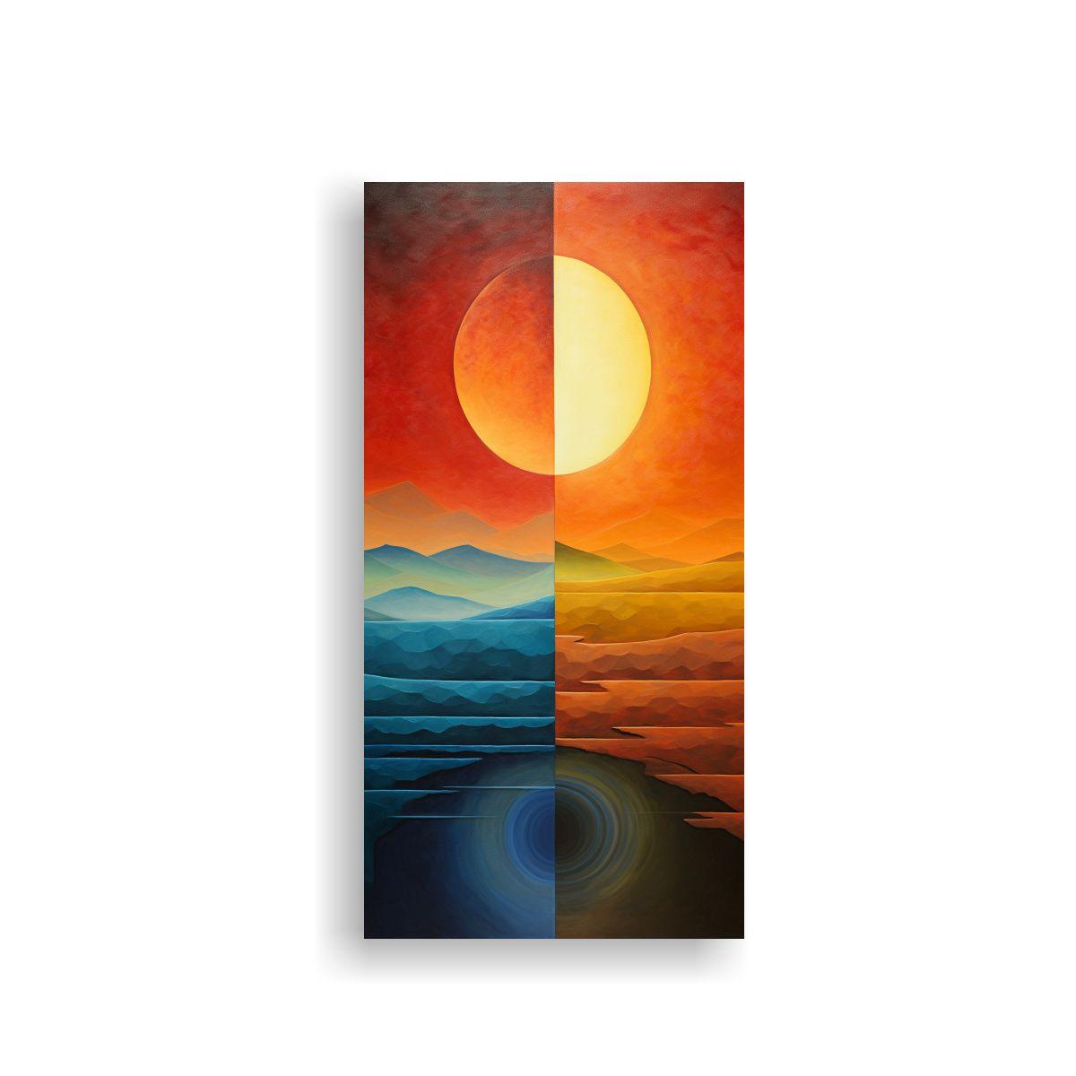 Pinturas De Transición De La Decoración: Arte 80x160cm-0