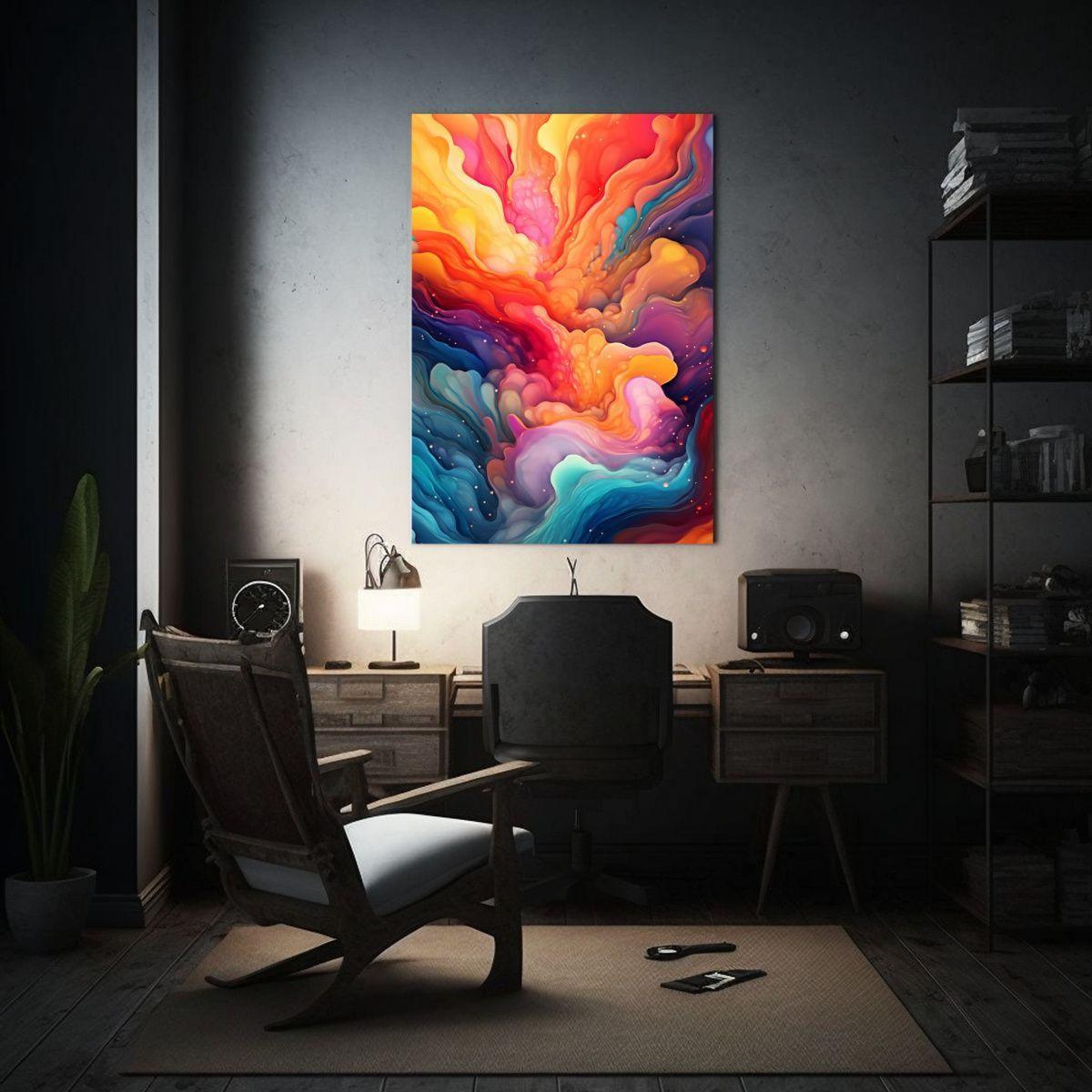 Lienzo De Tela Fotografía Innovador Abstracto 40x50cm-2