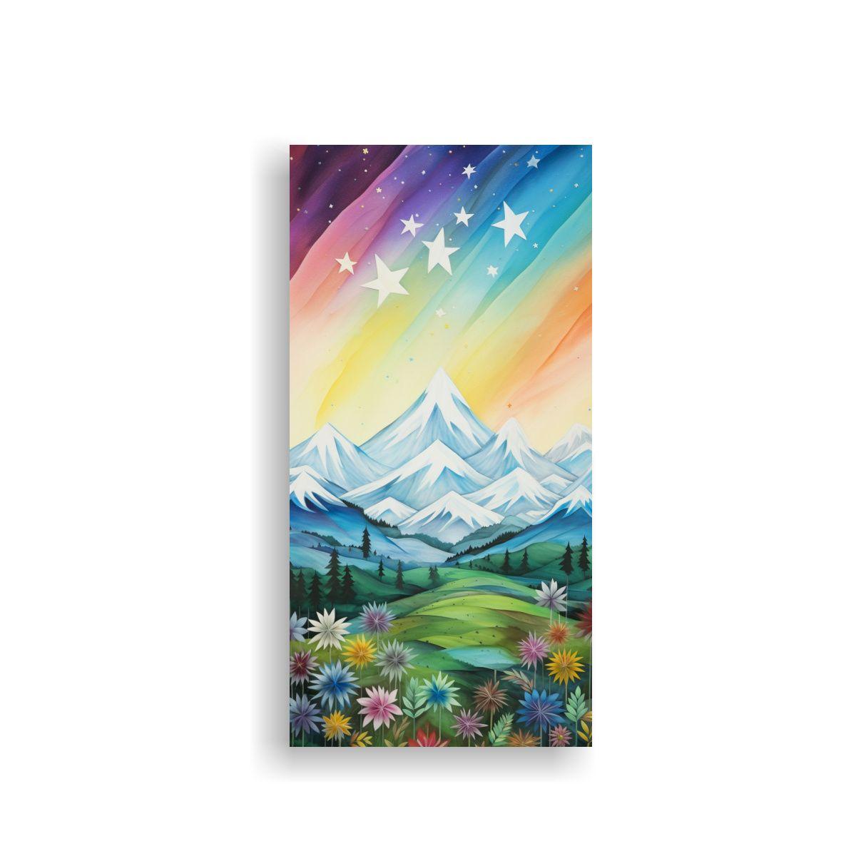 Cuadro De Montaña Con Estilo Elegante Para 60x120cm-0