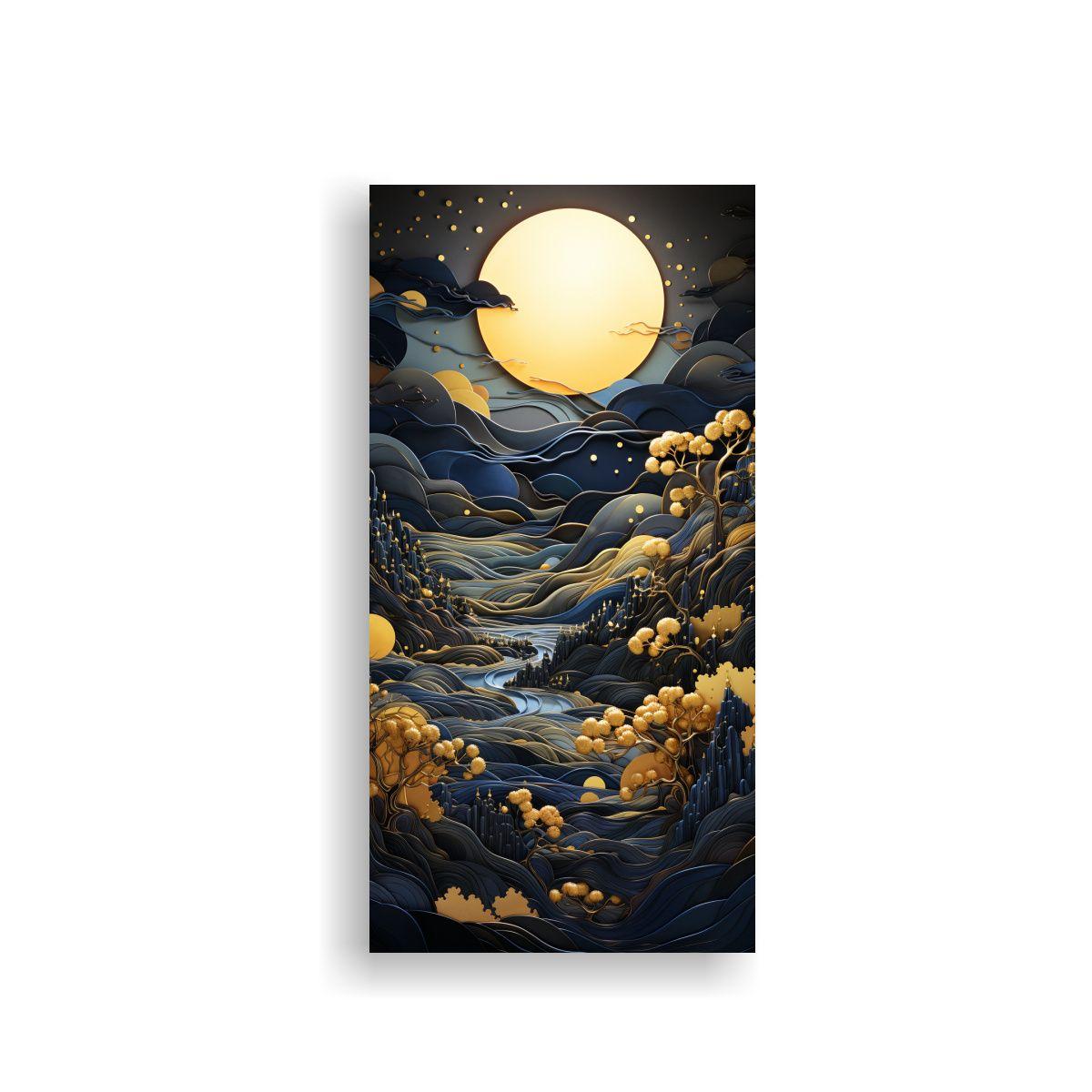 Arte De Pared Moderno Montañas Nicole Aston 30x60cm-0