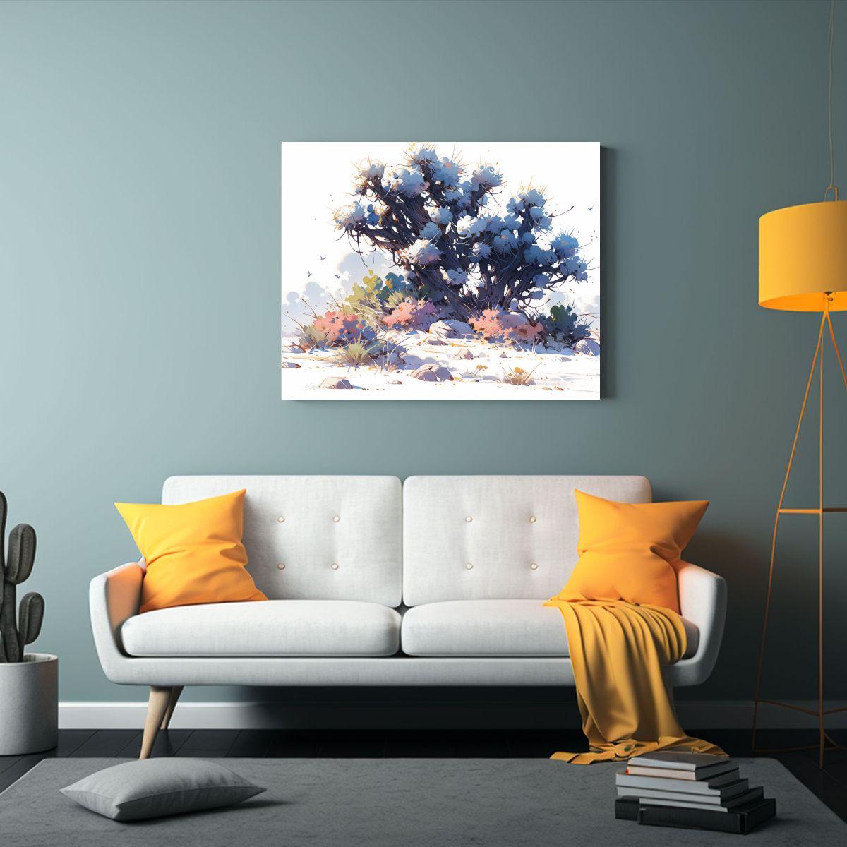 Cuadro Moderno Económico Con Vibrantes Colores 60x40cm-2
