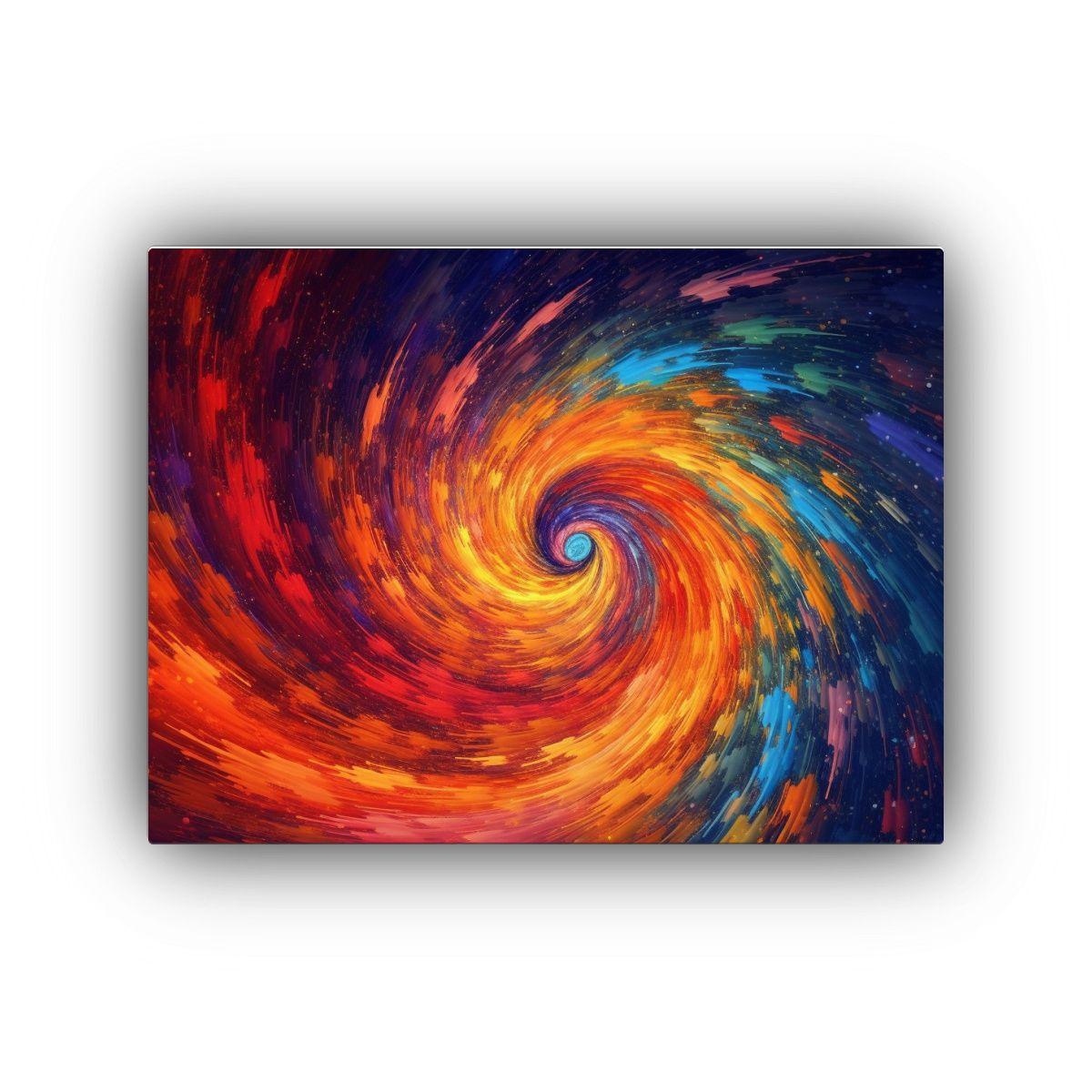 Cuadro Ambiente Misterioso Con Hipnótico Misterio Y Vibrant 50x40cm-0