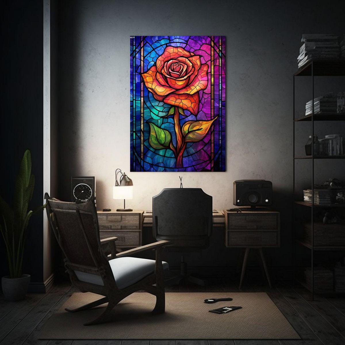 Pintura Decorativa De Lienzo Con Delicadas 40x60cm-2