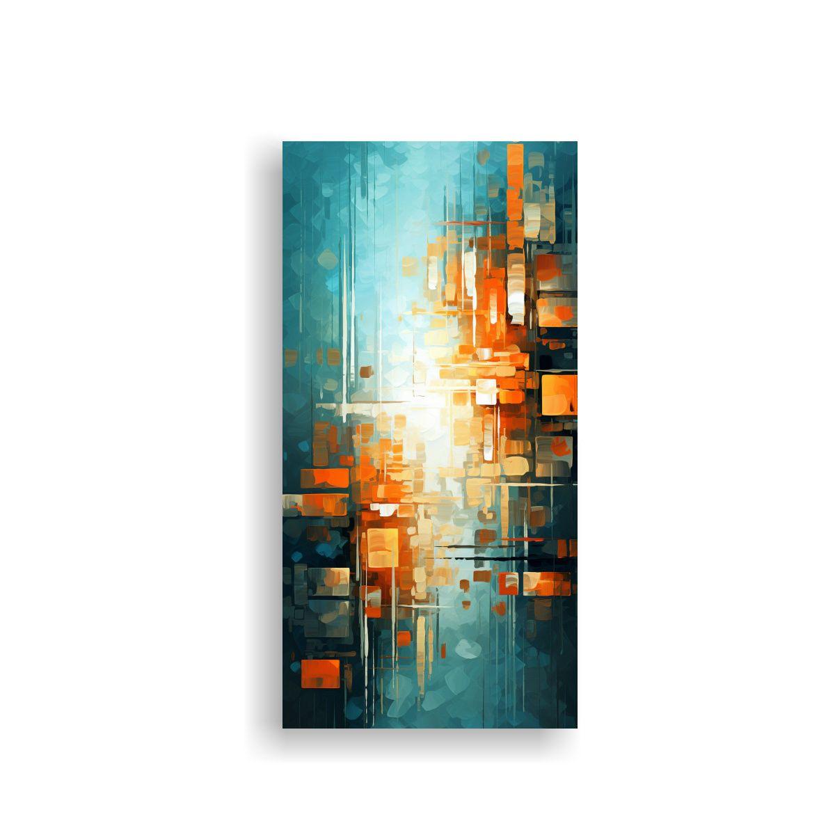 Pinturas Abstractas En Lienzo Para Decoración Al 50x100 Cm-0