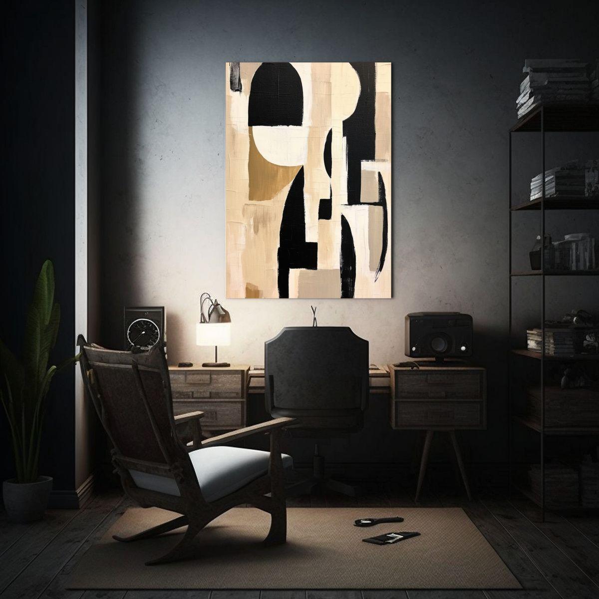 Tela Abstracta De Matisse En Bastidor Resistente 80x120cm-2