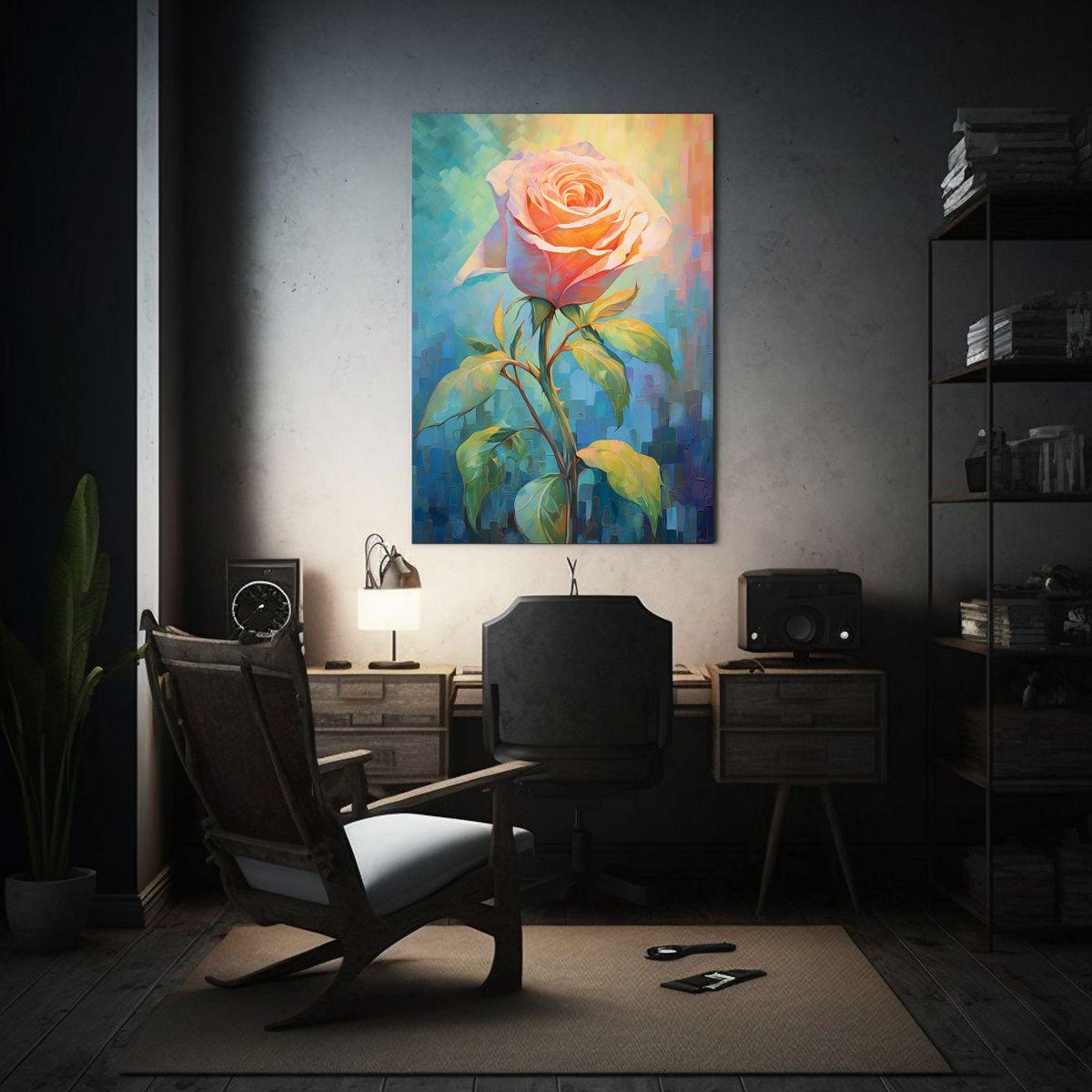 Pintura Decorativa De Impacto Visual De 50x75cm-2