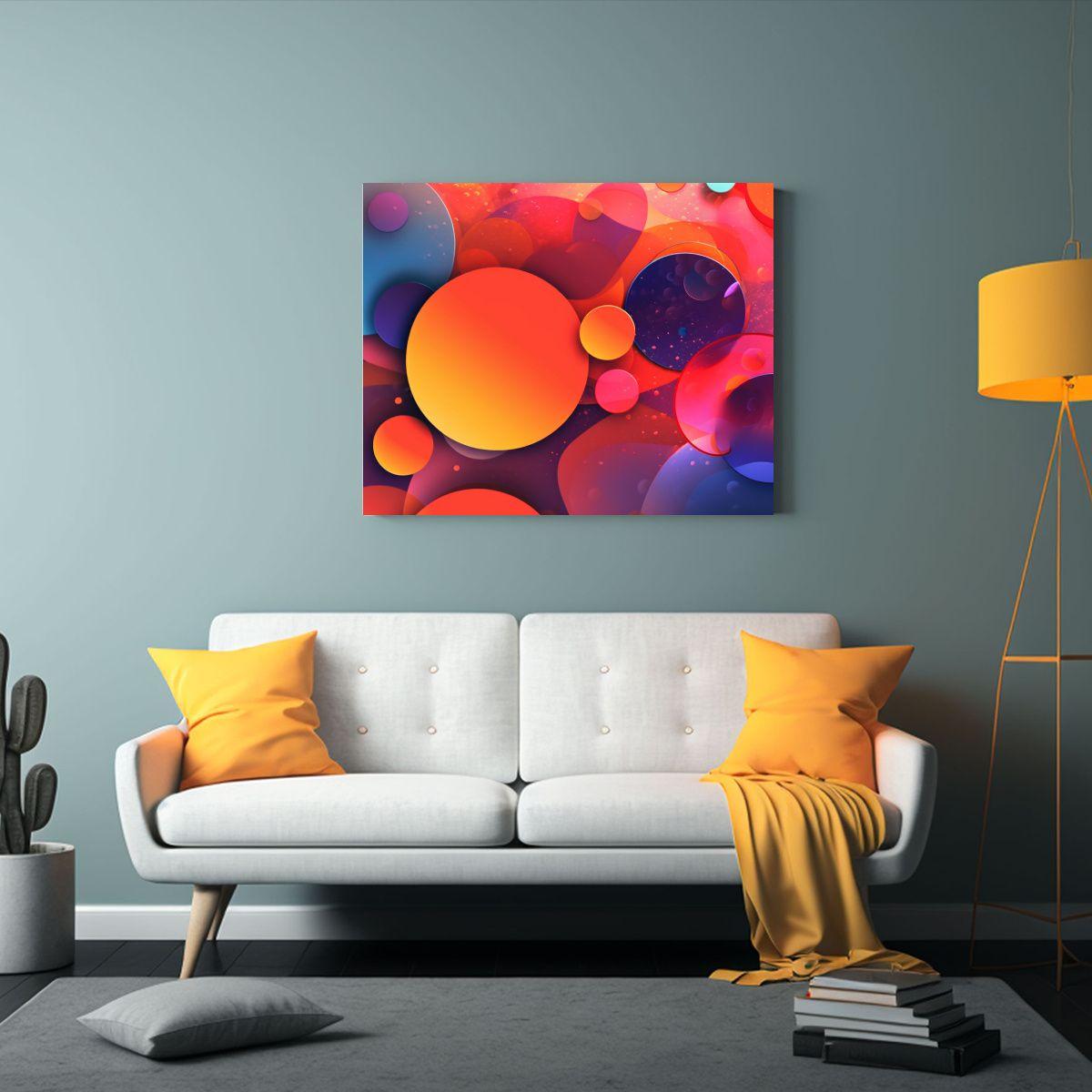 Pinturas Decorativas De Fondo Expresivo En Canva A Bajo Prec 30x20cm-2