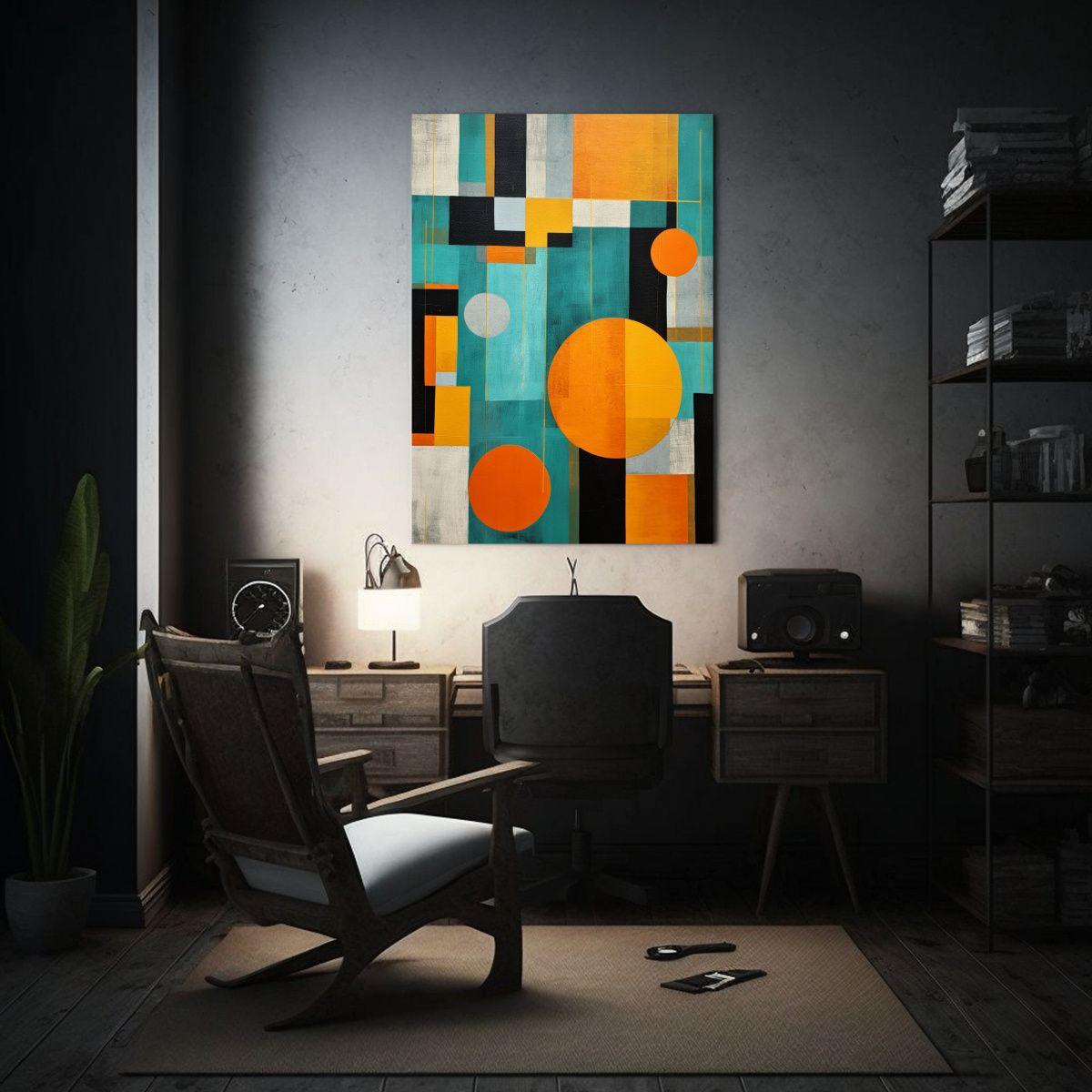 Pintura Decorativa Estilo London En El Concepto 30x45cm-2