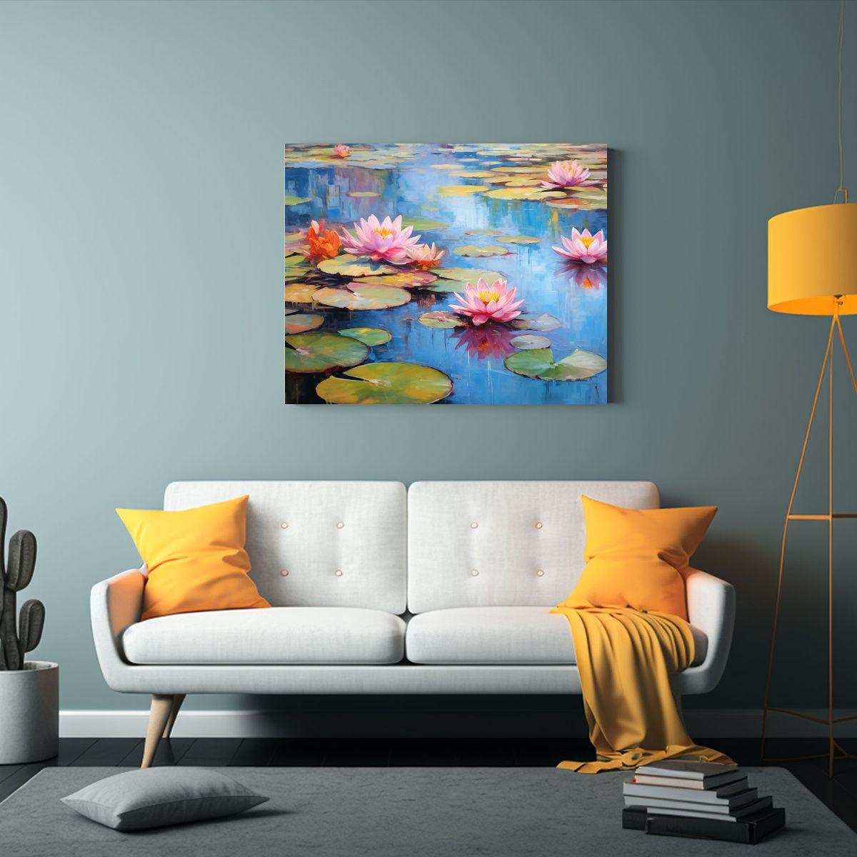 Pinturas Decorativas En Estilo Fauvista De 45x30 Cm-2