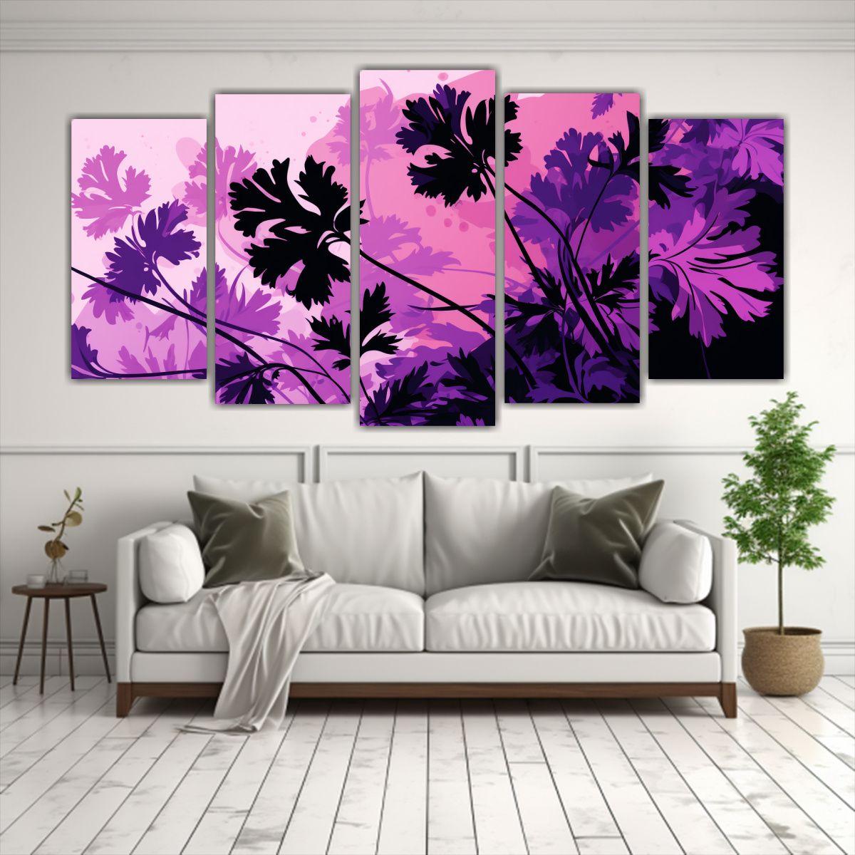Pinturas De Decoración Cinco Artes Hermoso 250x125 Cm-2