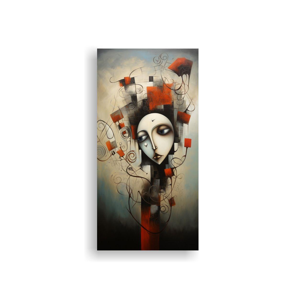 Cuadros Abstractos Luminosos De Inspiración 70x140cm-0