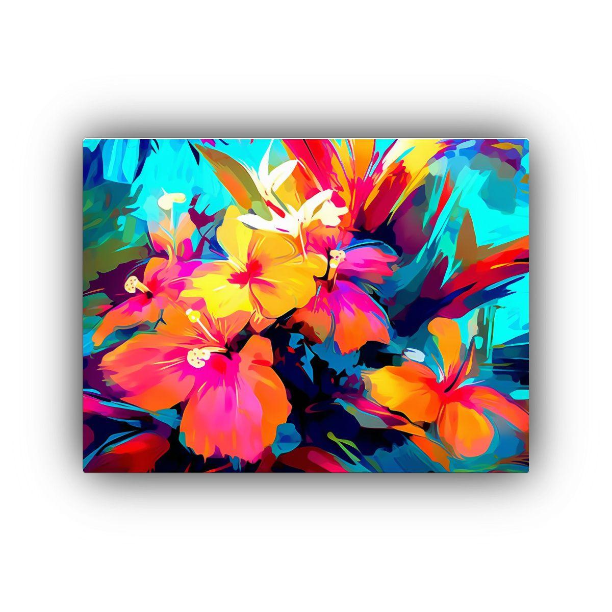 Lienzo Abstracto Equilibrio Arte Digital Estilo Luminoso Y D 40x30cm-0