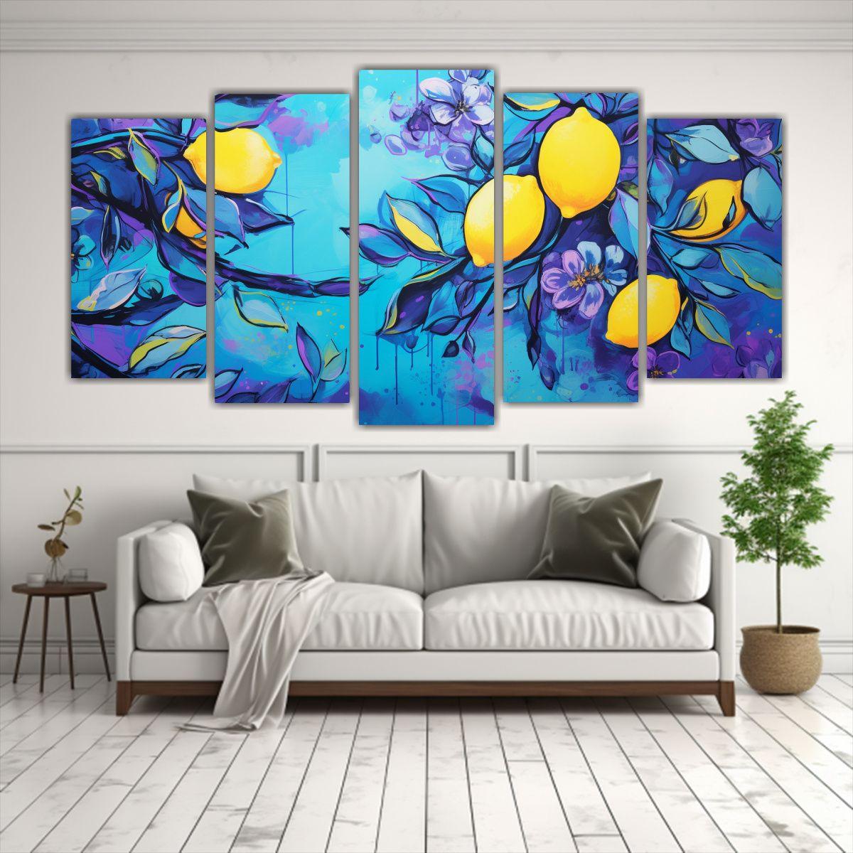 Pinturas Decorativas En Bastidor, Estilo 150x75 Cm-2